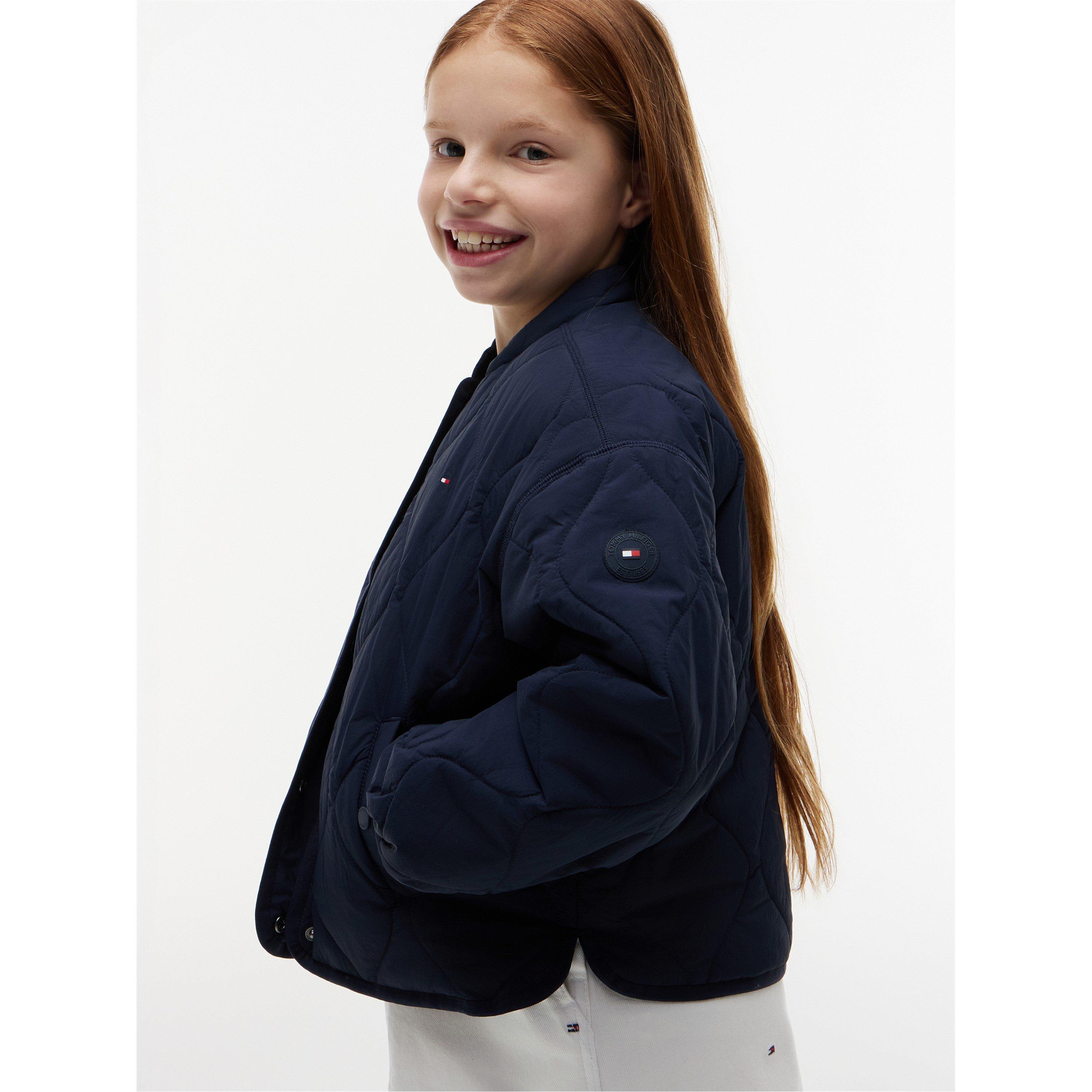 Night Navy 0GZ - Tommy Hilfiger - Kids' Quilted Jacket - 4