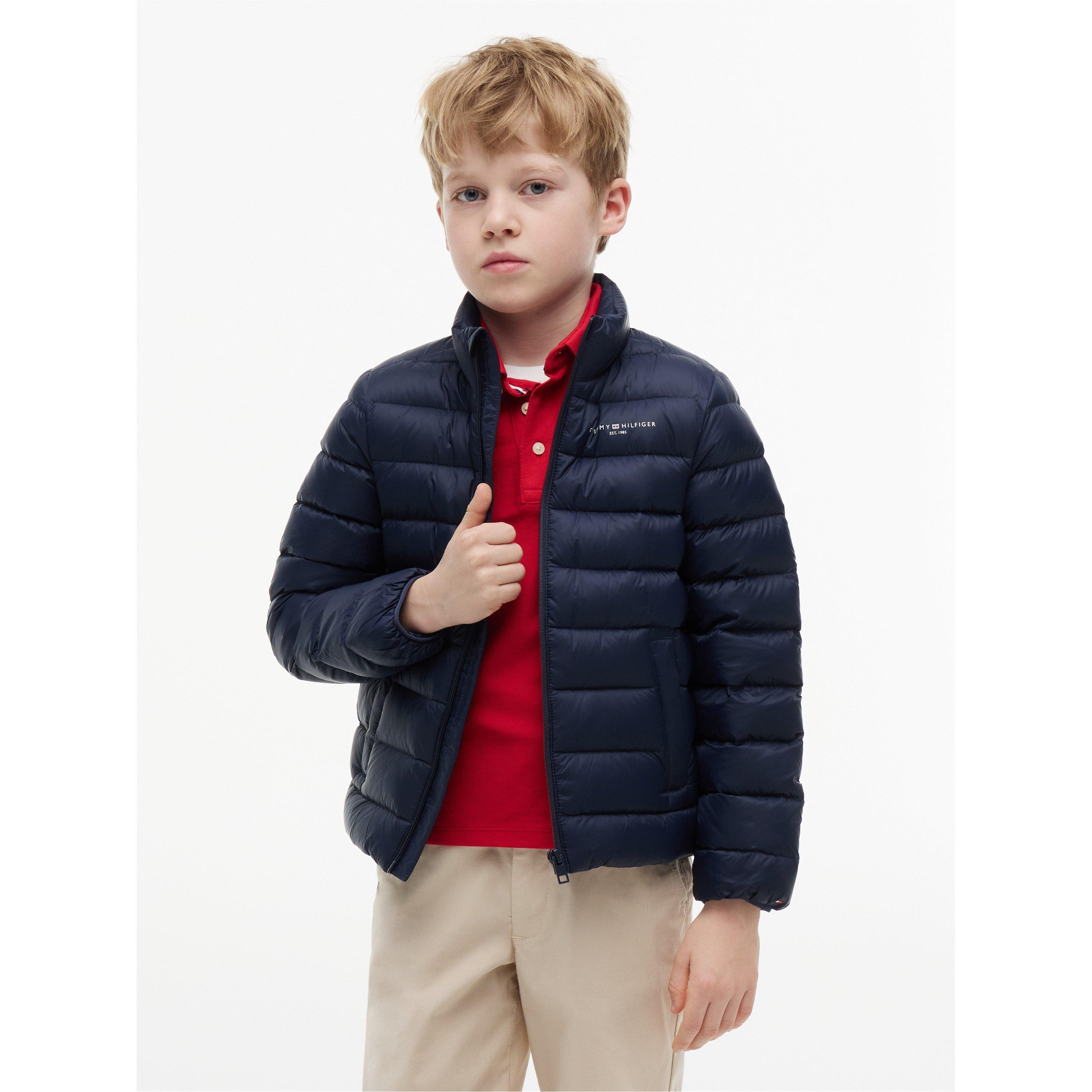 Night Navy C1G - Tommy Hilfiger - Kids' Short Puffer Jacket - 2