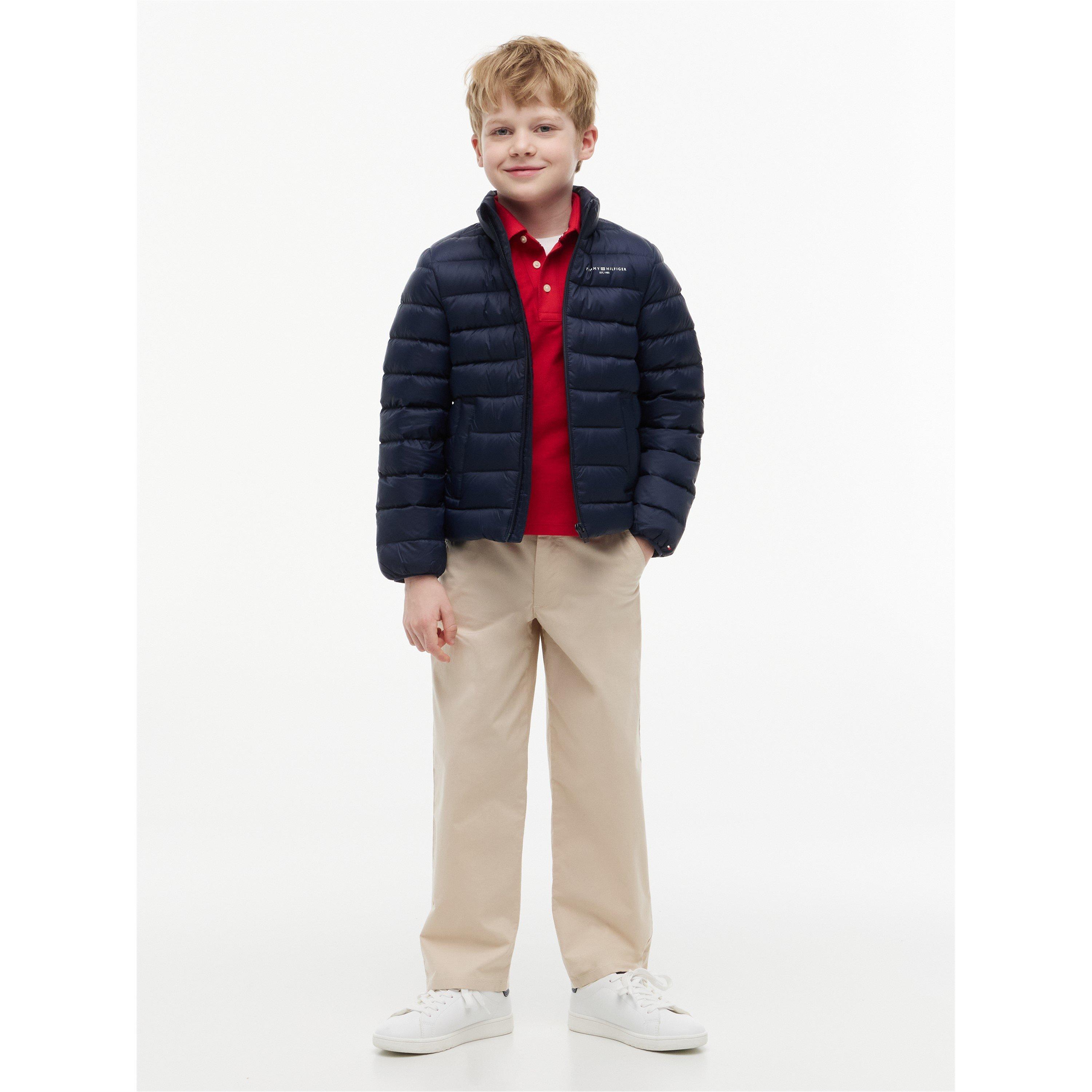 Night Navy C1G - Tommy Hilfiger - Kids' Short Puffer Jacket - 3