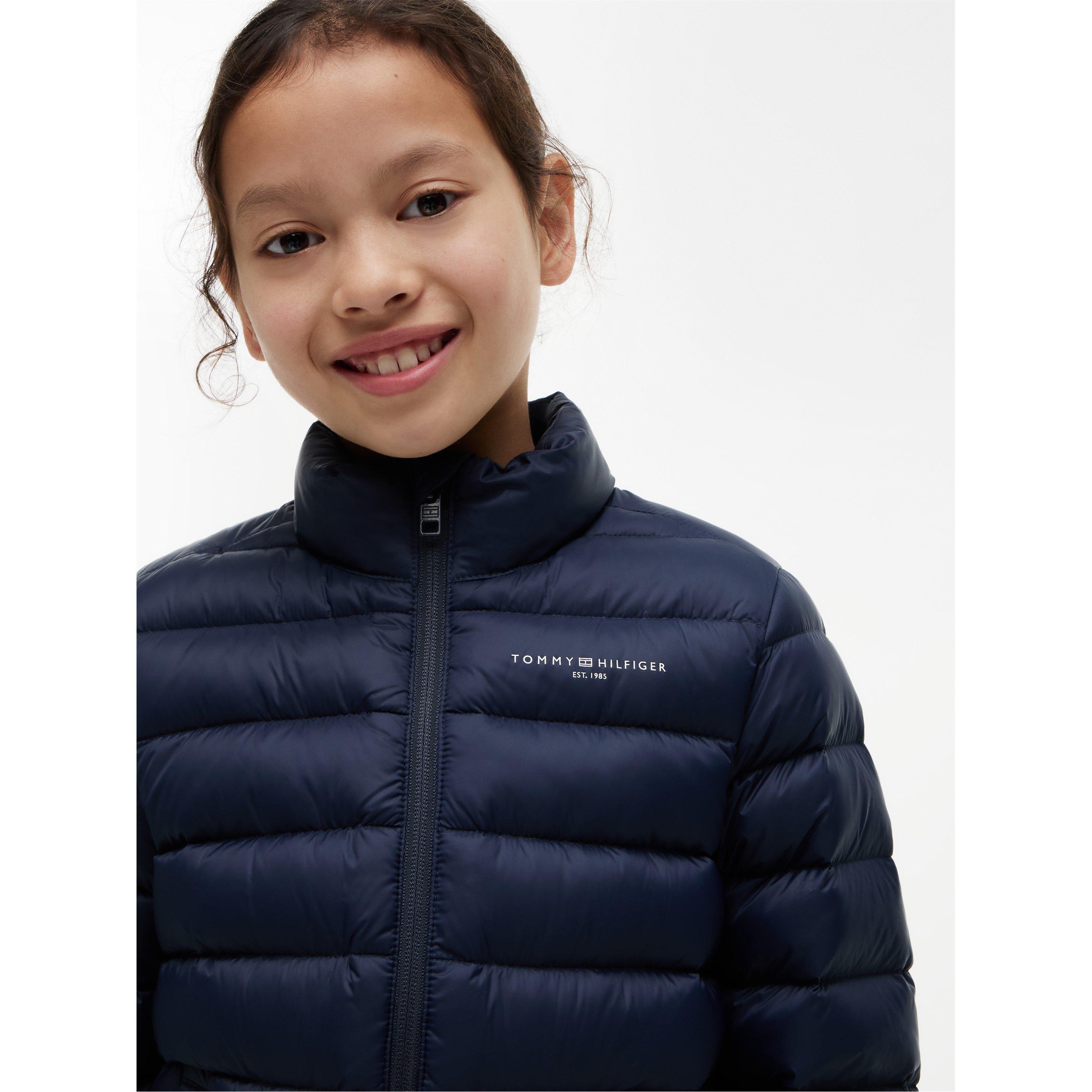 Night Navy C1G - Tommy Hilfiger - Kids' Short Puffer Jacket - 5