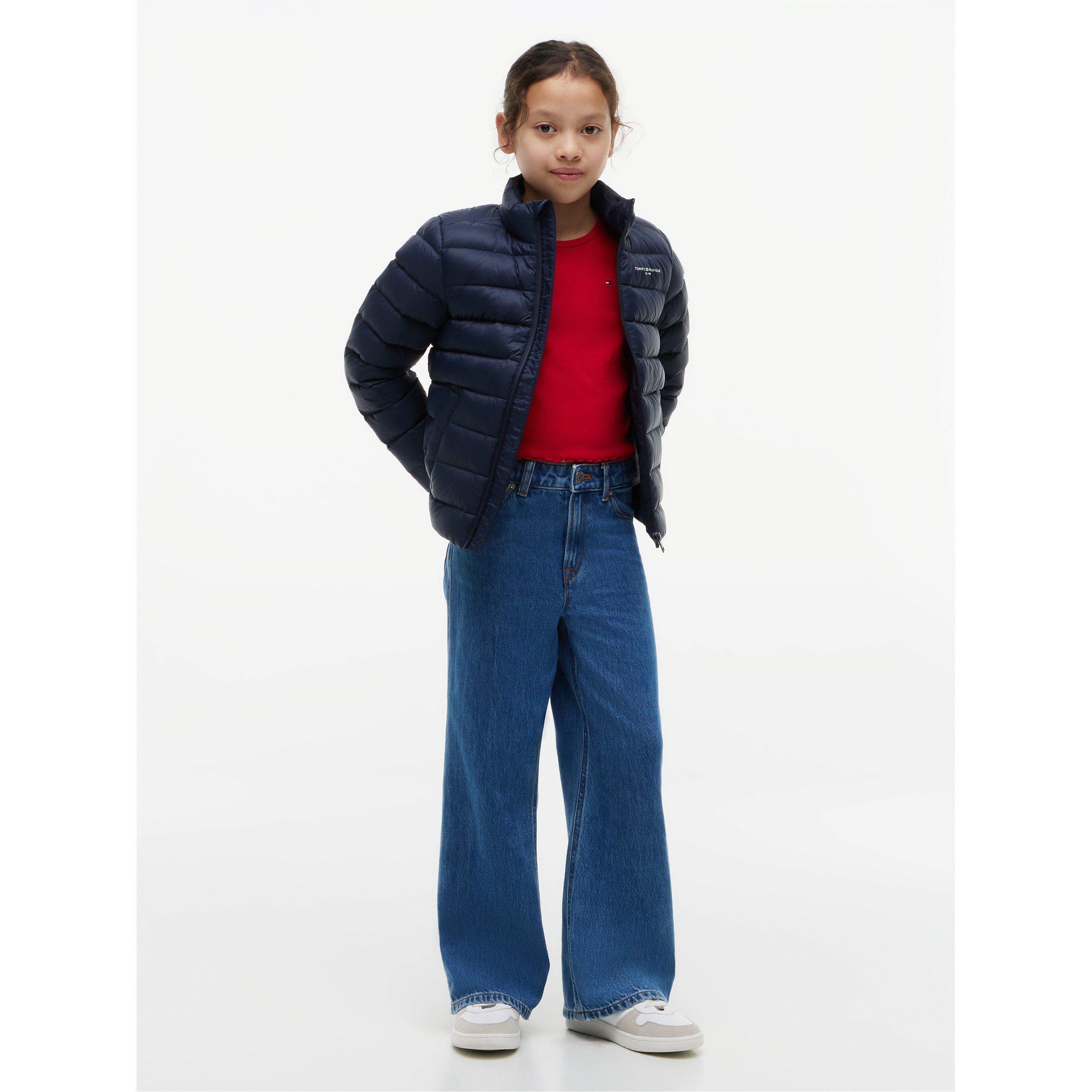 Night Navy C1G - Tommy Hilfiger - Kids' Short Puffer Jacket - 7