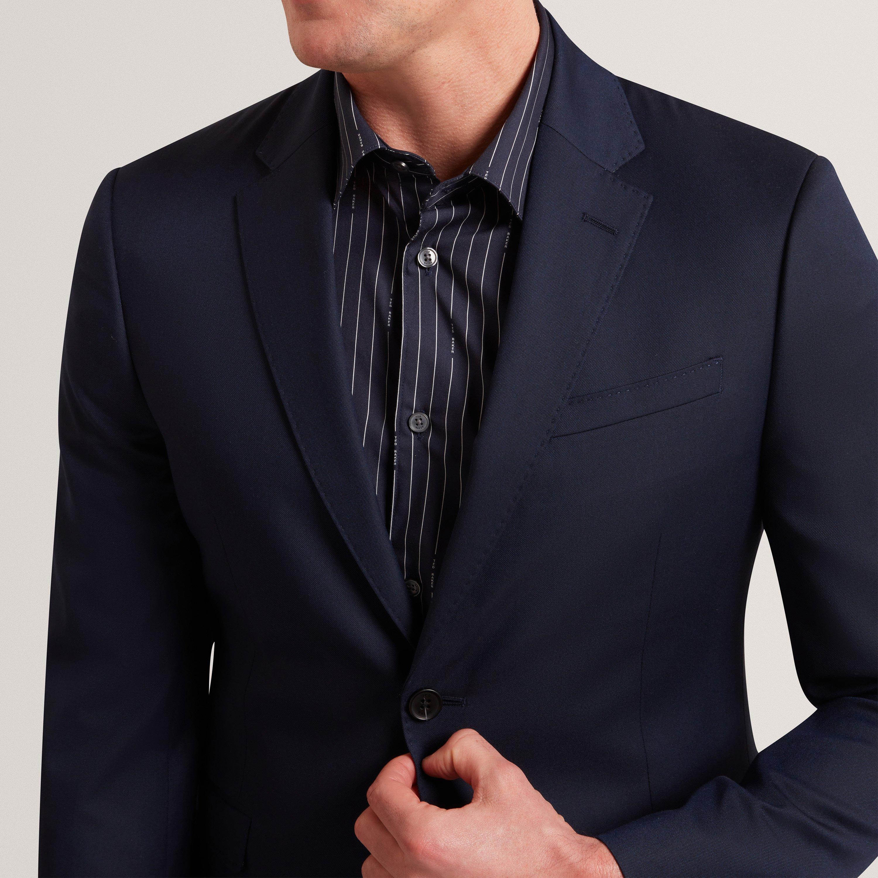 Navy - Ted Baker - Men's Blazer - 5