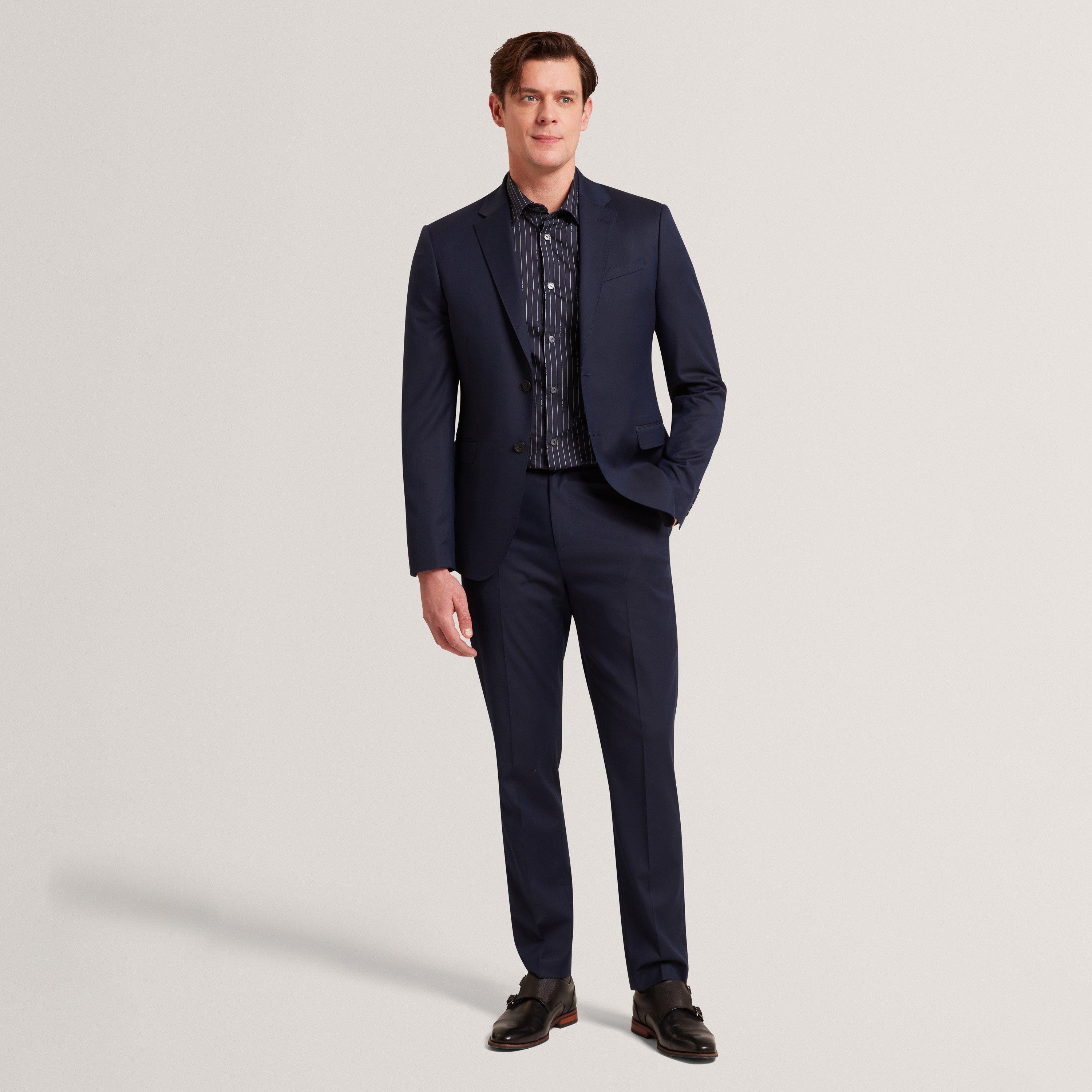 Navy - Ted Baker - Men's Blazer - 6