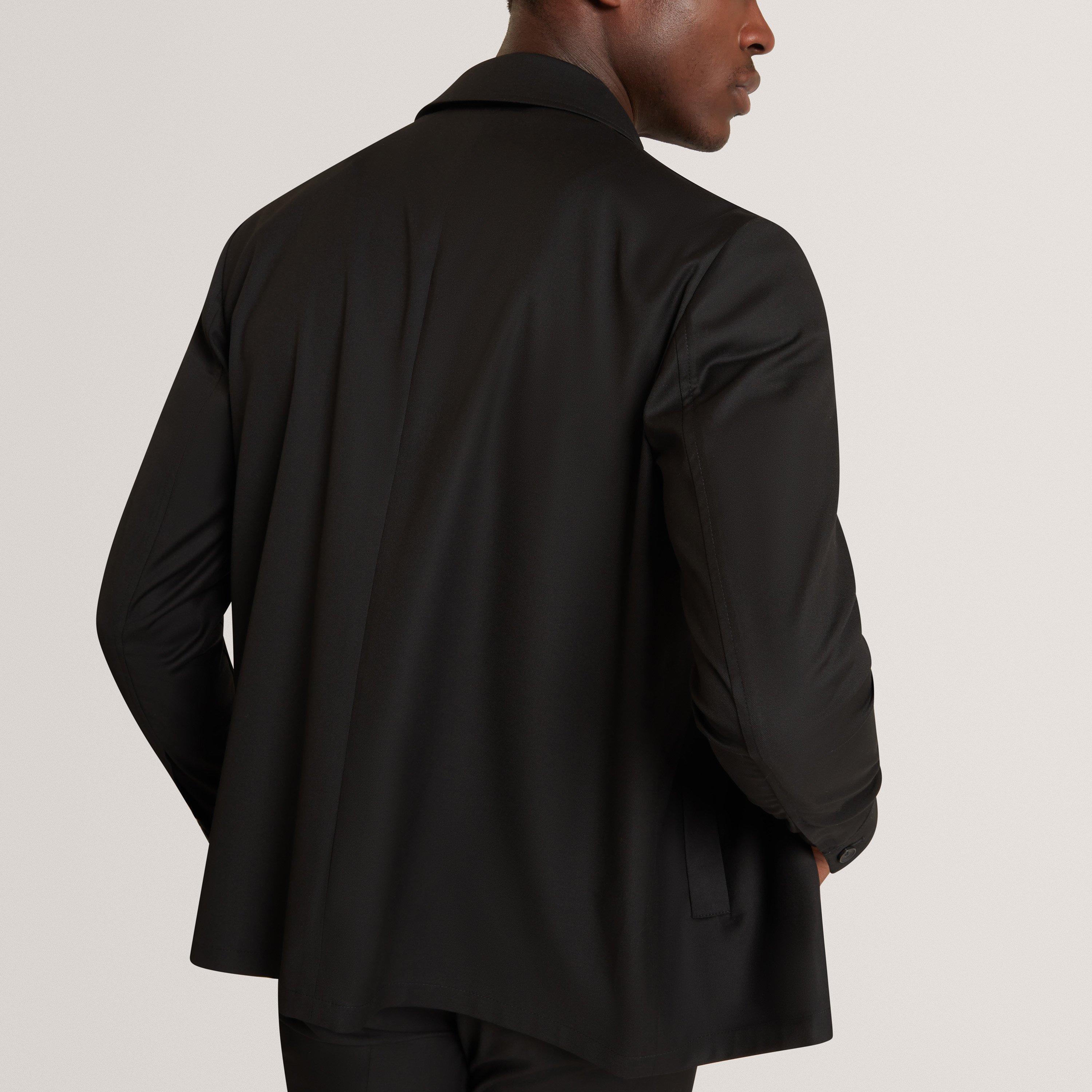 Zwart - Ted Baker - Ted Baker Slim Fit Overshirt - 4