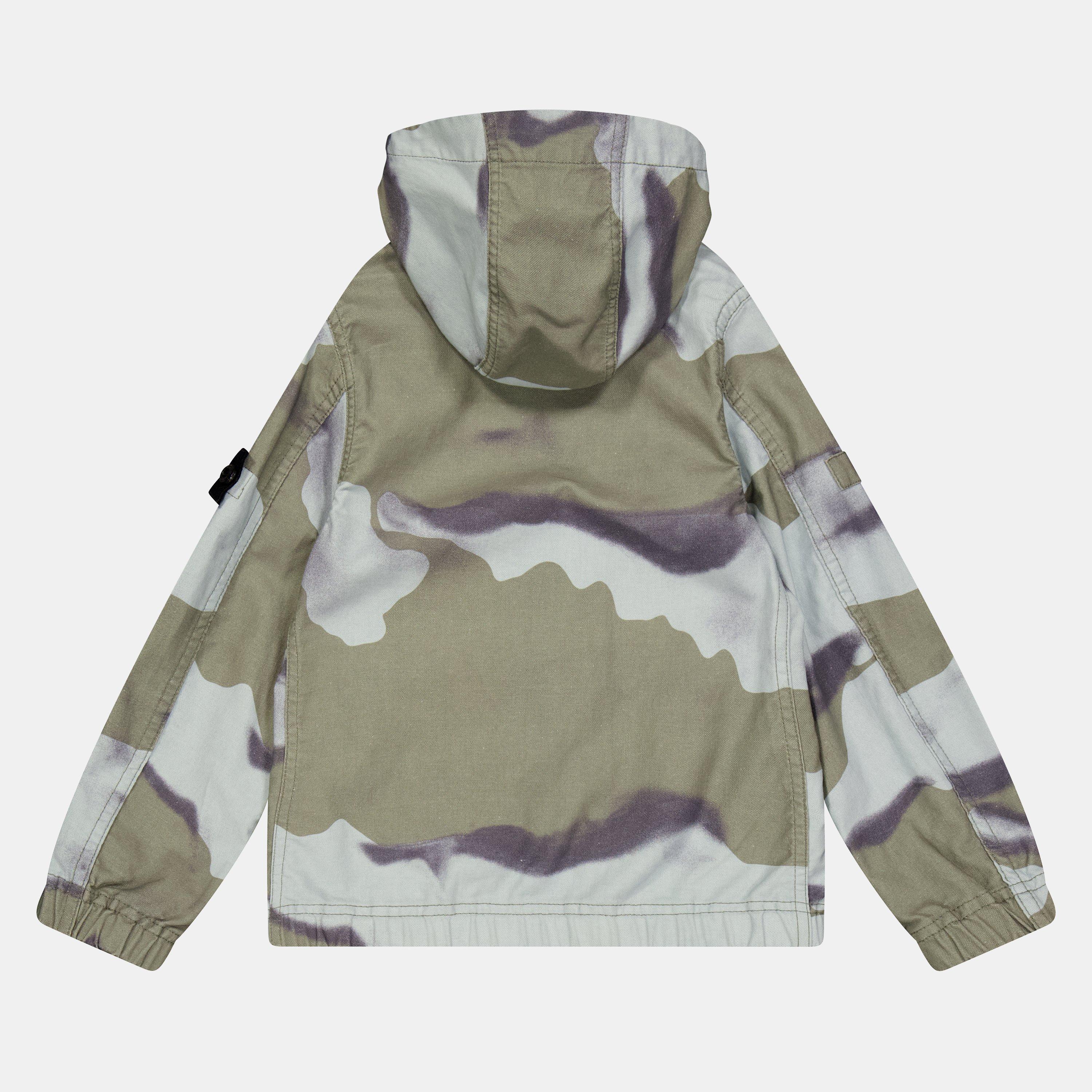 Cielo V0041 - Stone Island - Kids' Camo Desert Military-Inspired Parka - 2