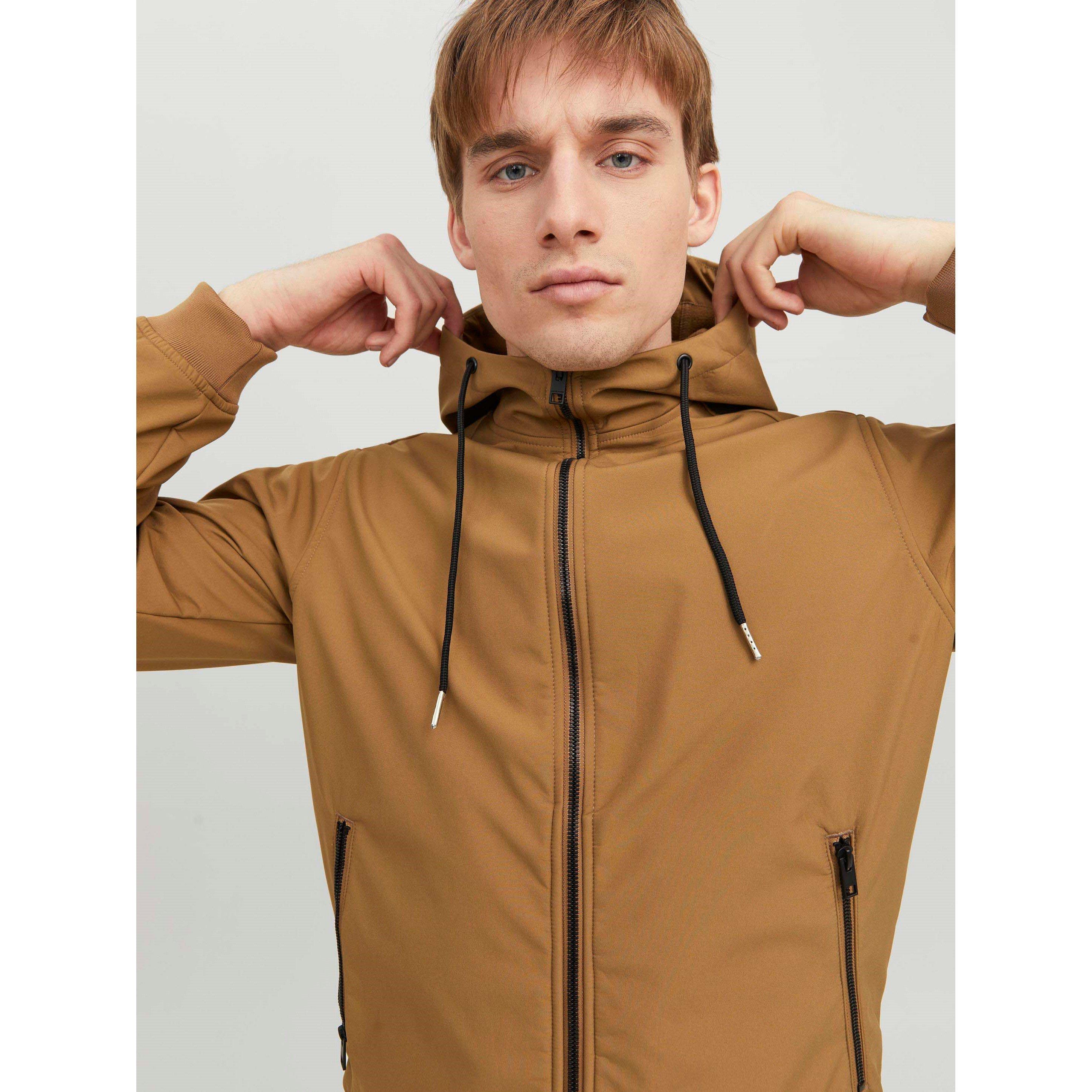Otter - Jack and Jones - Men's Zipped Hooded Softshell Jacket - 6