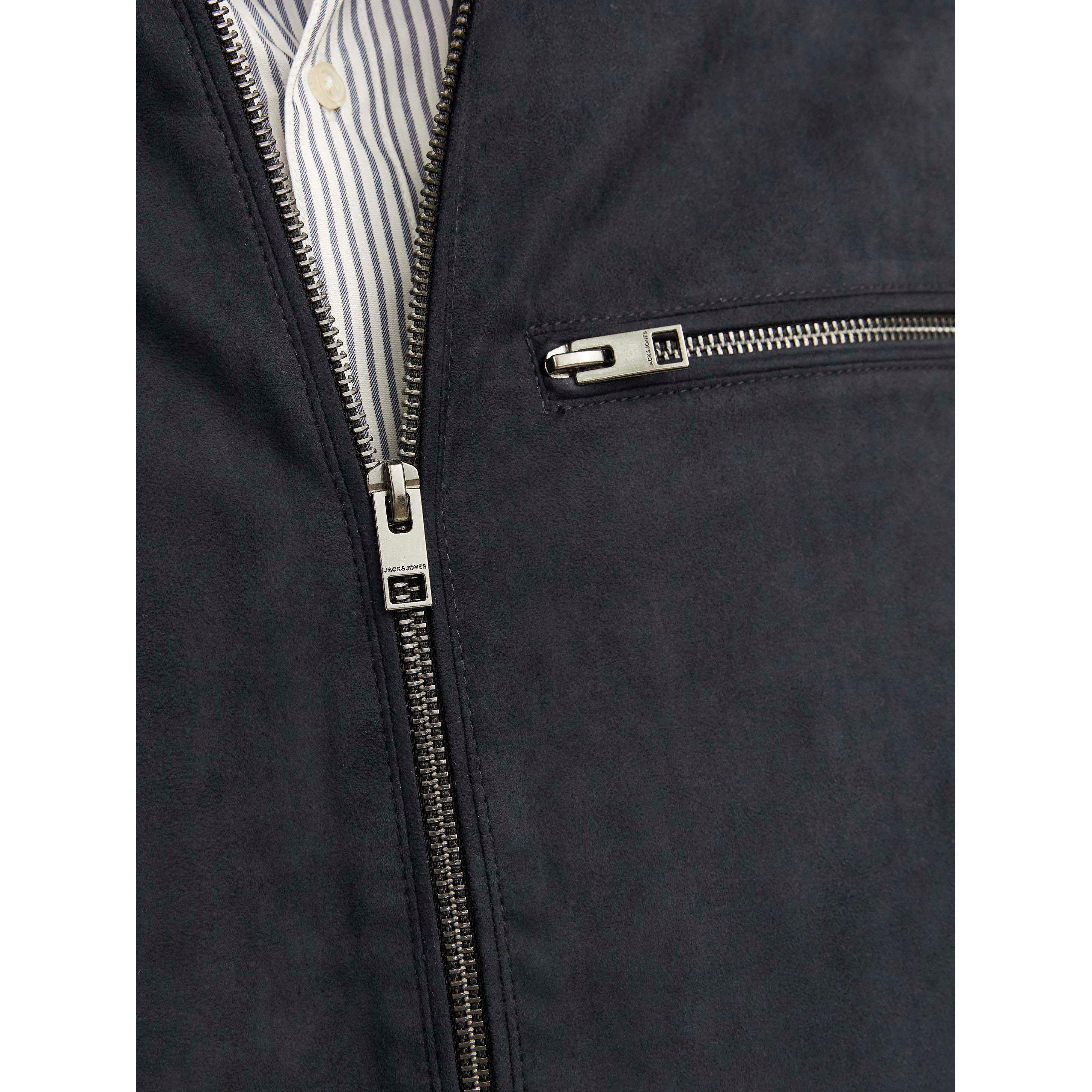 Tiefschwarz - Jack and Jones - Dylan Biker Jacket Mens - 4