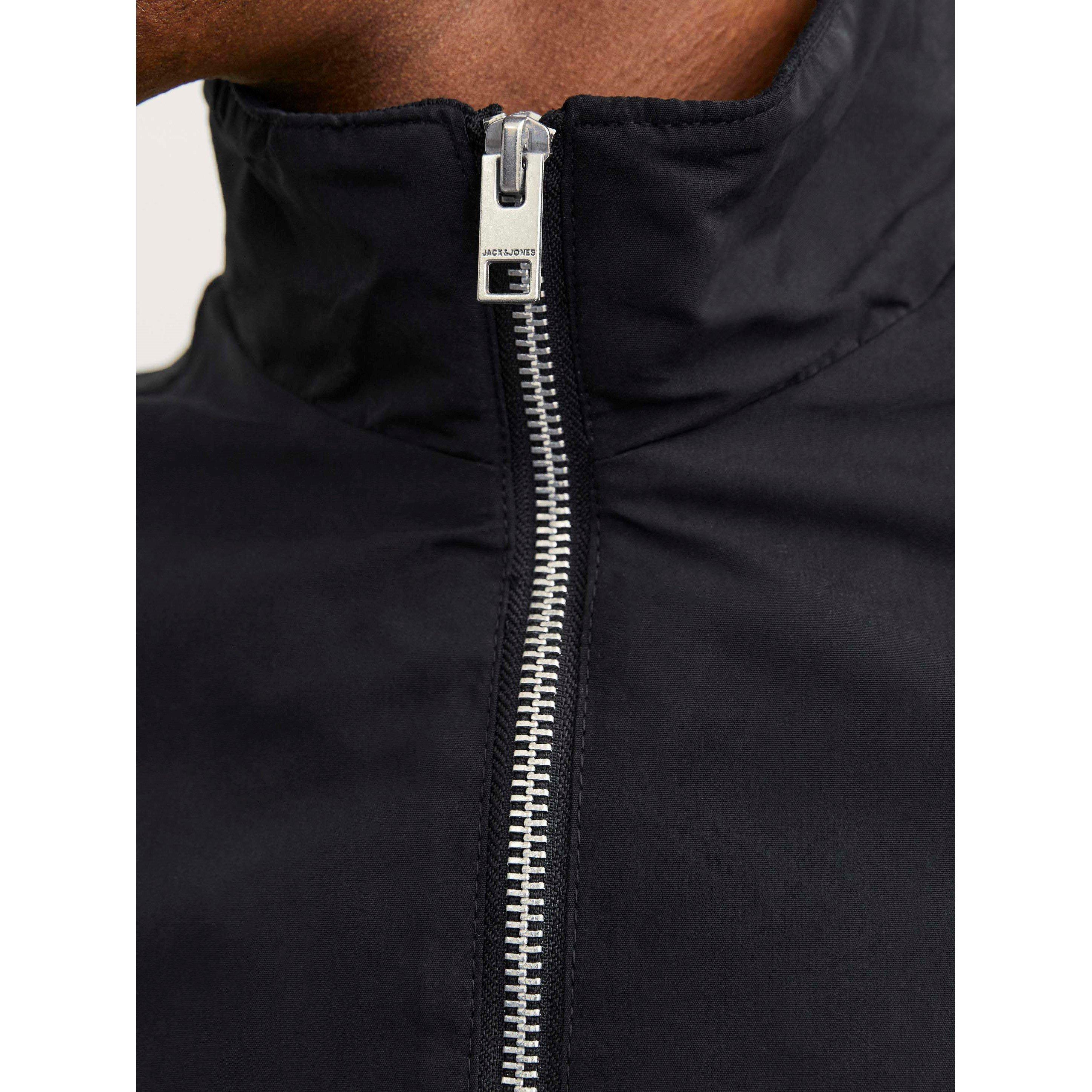 Black - Jack and Jones - Rush Harrington Bomber Jacket Mens - 5