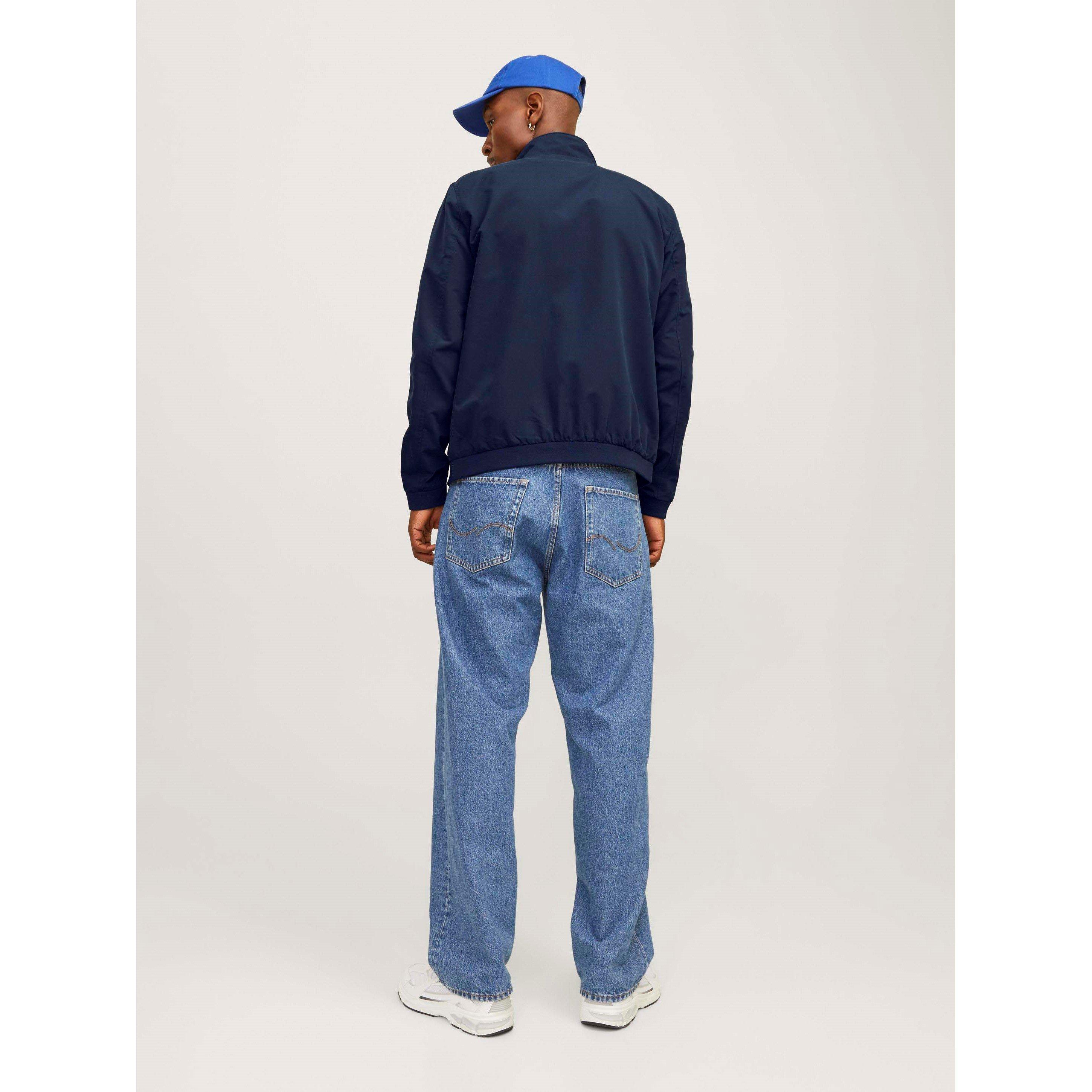 Navy Blazer - Jack and Jones - Rush Harrington Bomber Jacket Mens - 3