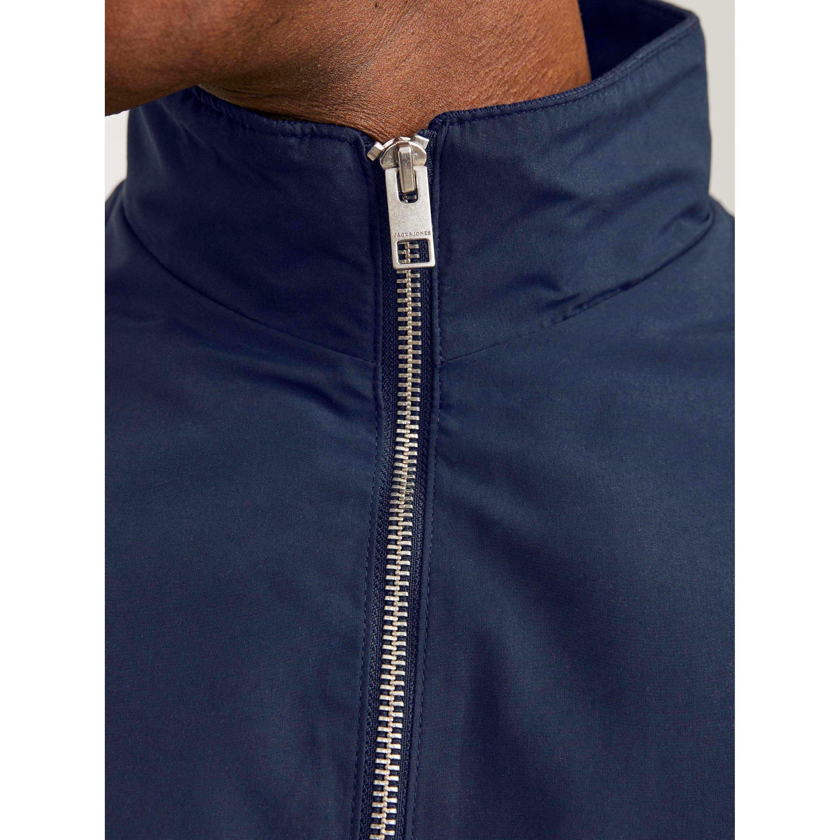 Navy Blazer - Jack and Jones - Rush Harrington Bomber Jacket Mens - 4
