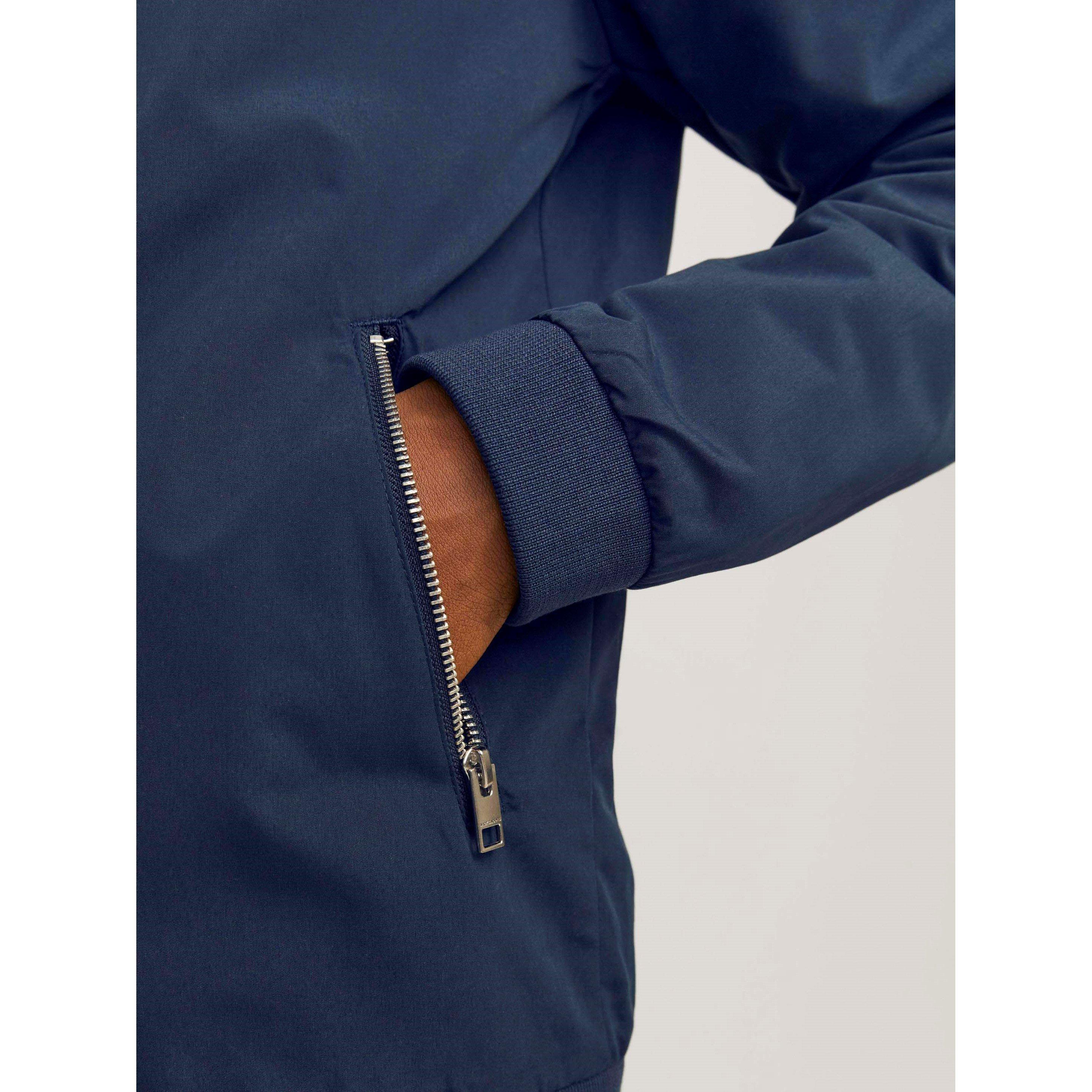 Navy Blazer - Jack and Jones - Rush Harrington Bomber Jacket Mens - 5