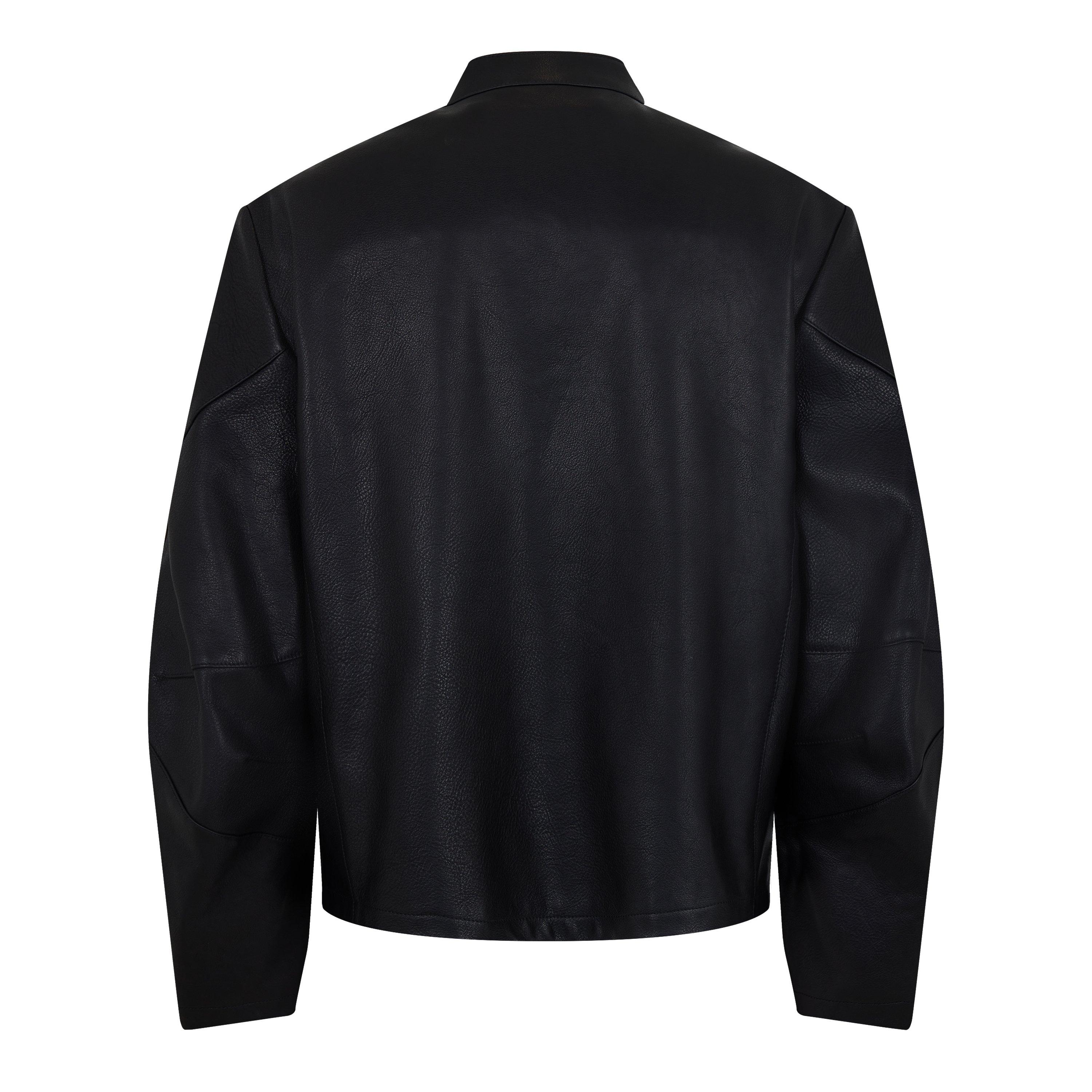 Black - Gucci - Gucci OS lthr Jkt Sn62 - 2