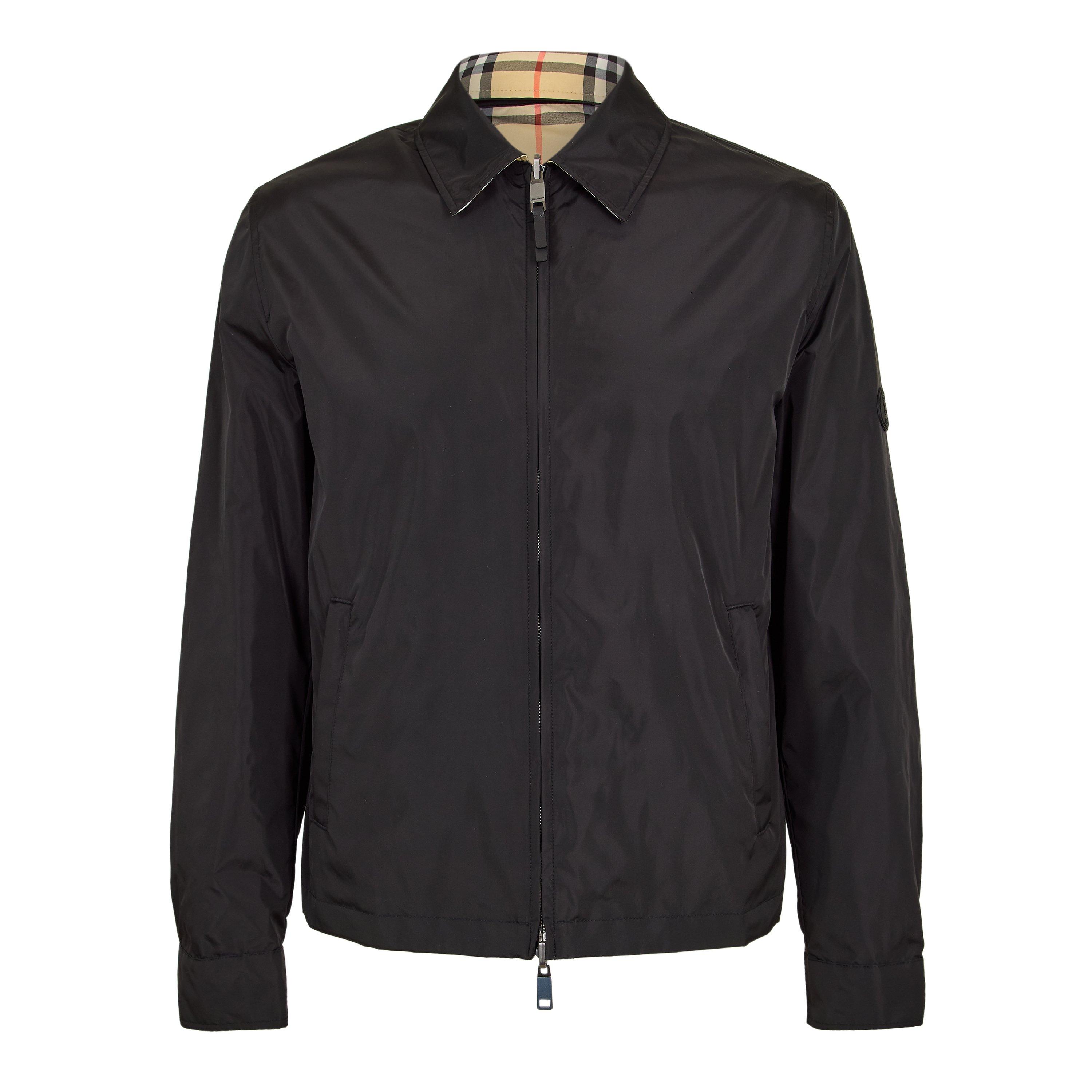 Black - Burberry - Burb Rev Nylon Jkt Sn62 - 1