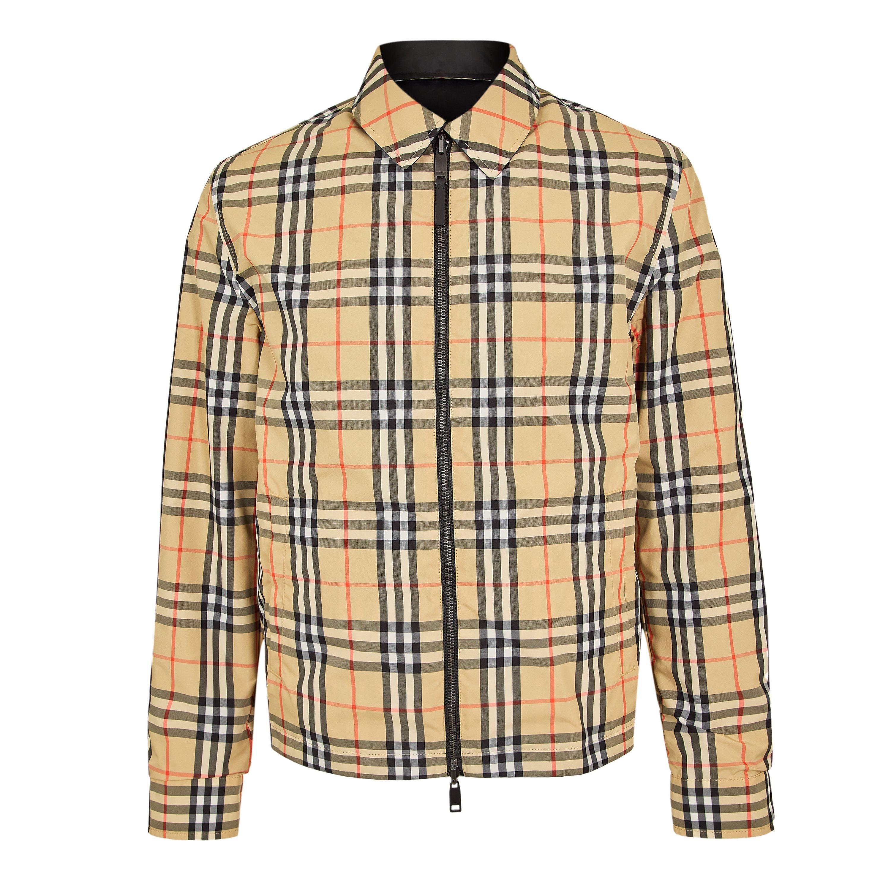 Black - Burberry - Burb Rev Nylon Jkt Sn62 - 2