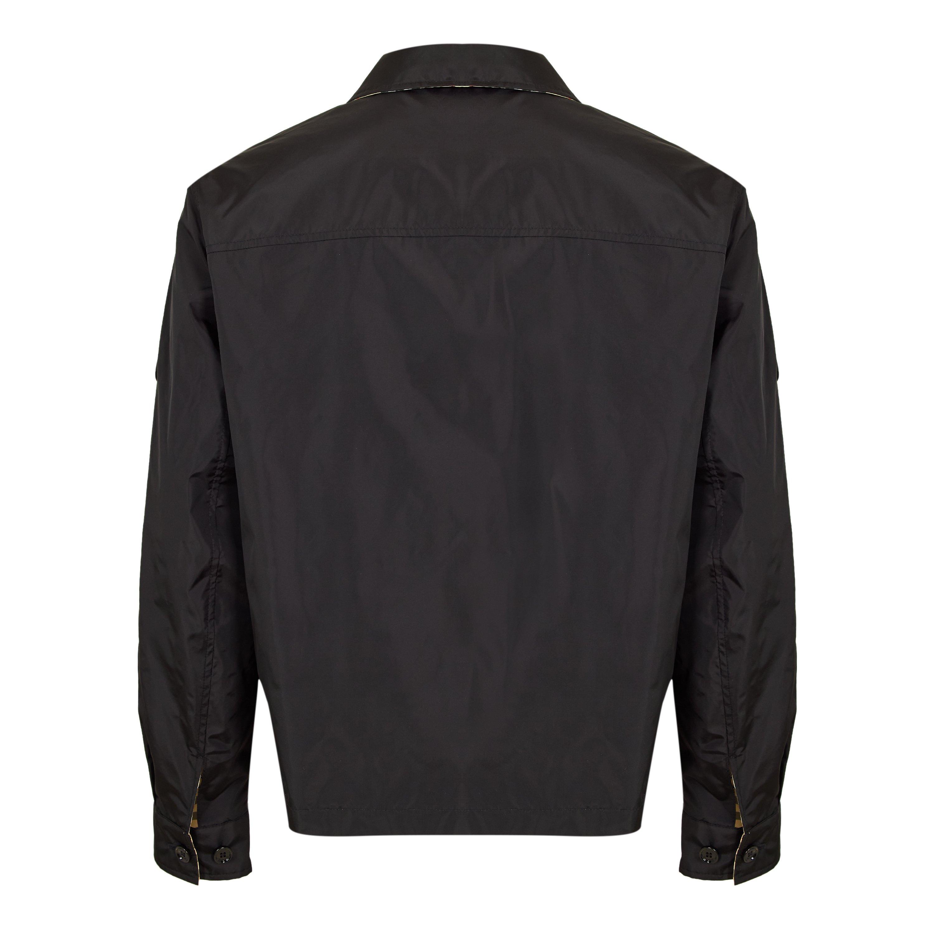 Black - Burberry - Burb Rev Nylon Jkt Sn62 - 3