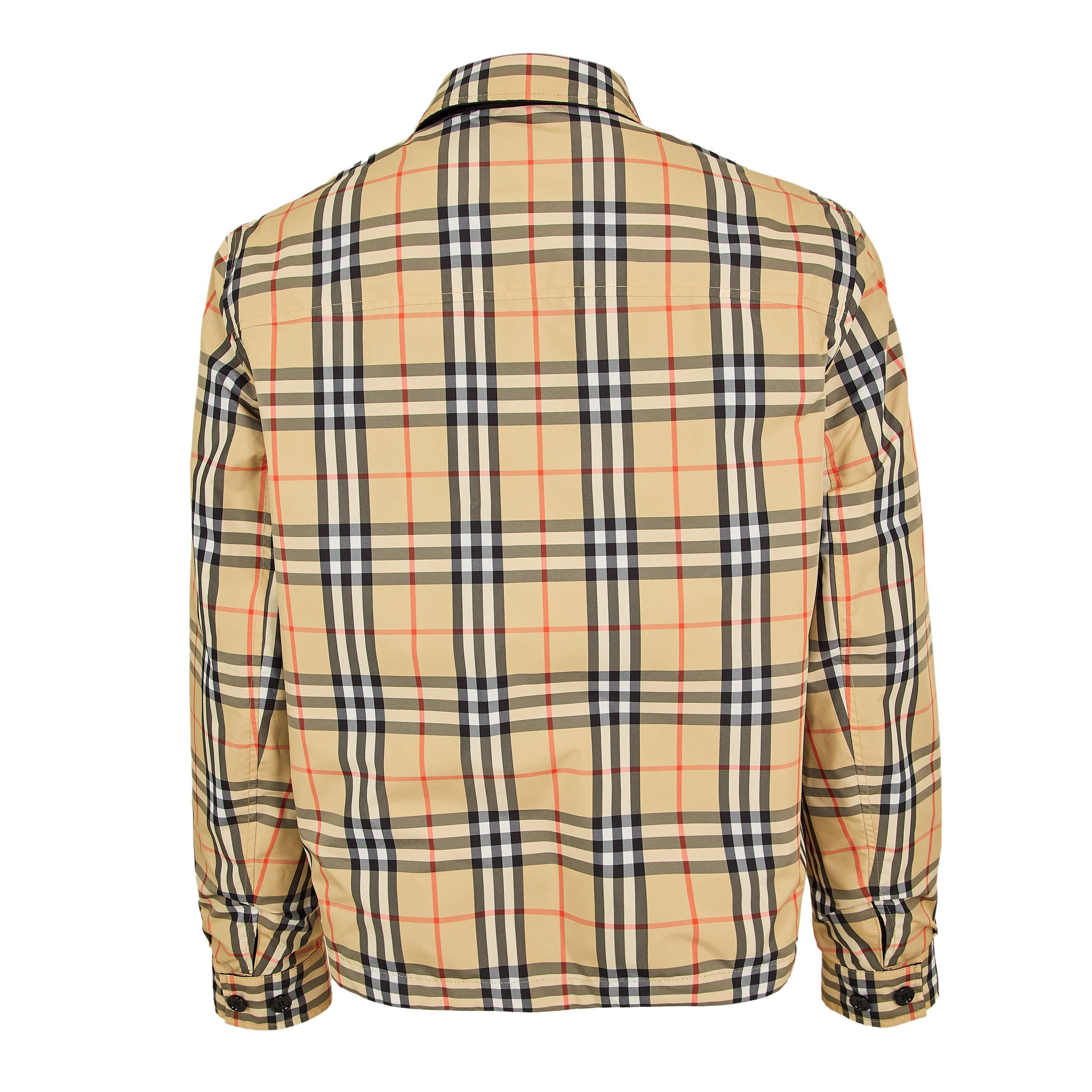 Black - Burberry - Burb Rev Nylon Jkt Sn62 - 4