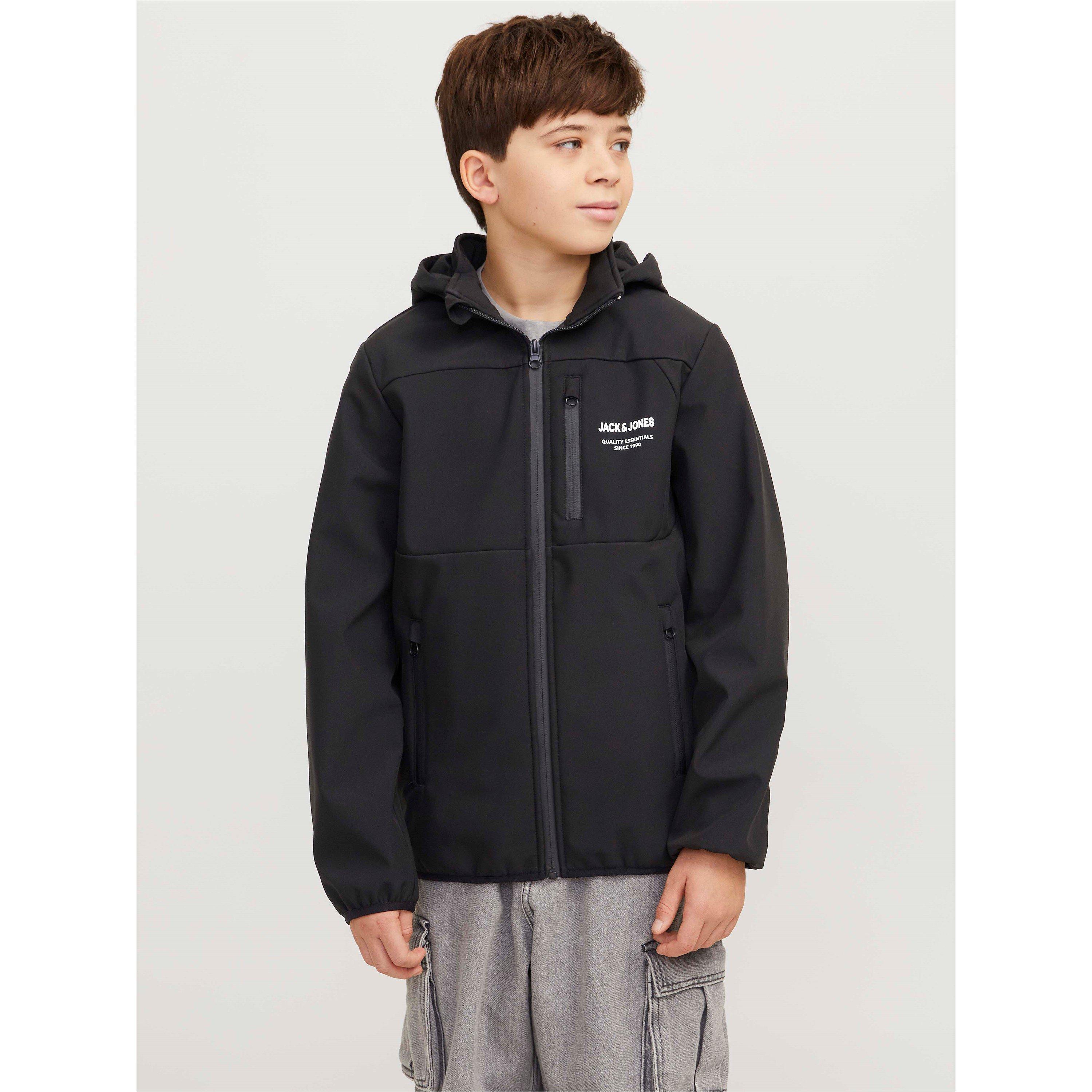 Schwarz - Jack and Jones - Theo Softshell Jacket Junior - 2