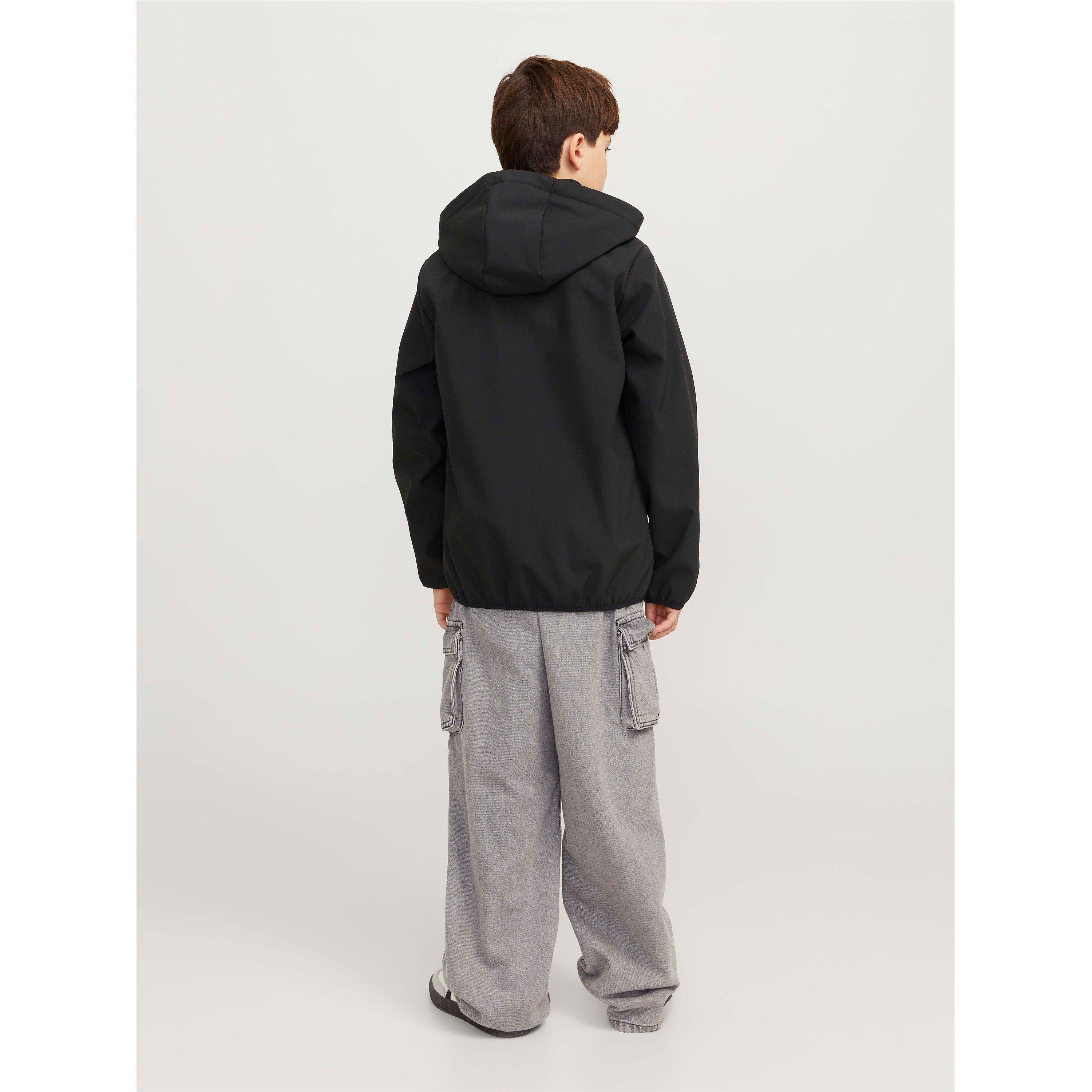 Schwarz - Jack and Jones - Theo Softshell Jacket Junior - 3