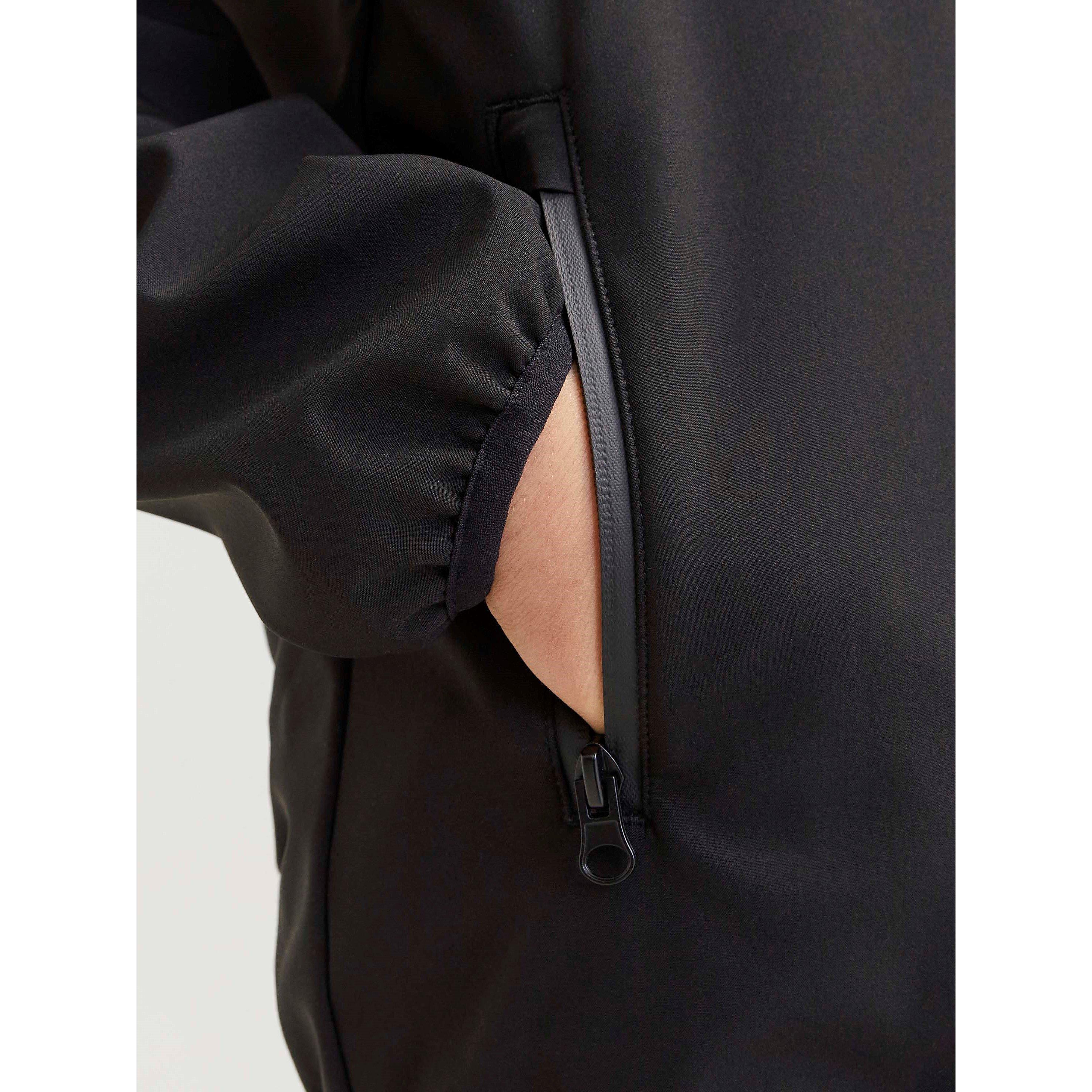 Schwarz - Jack and Jones - Theo Softshell Jacket Junior - 5