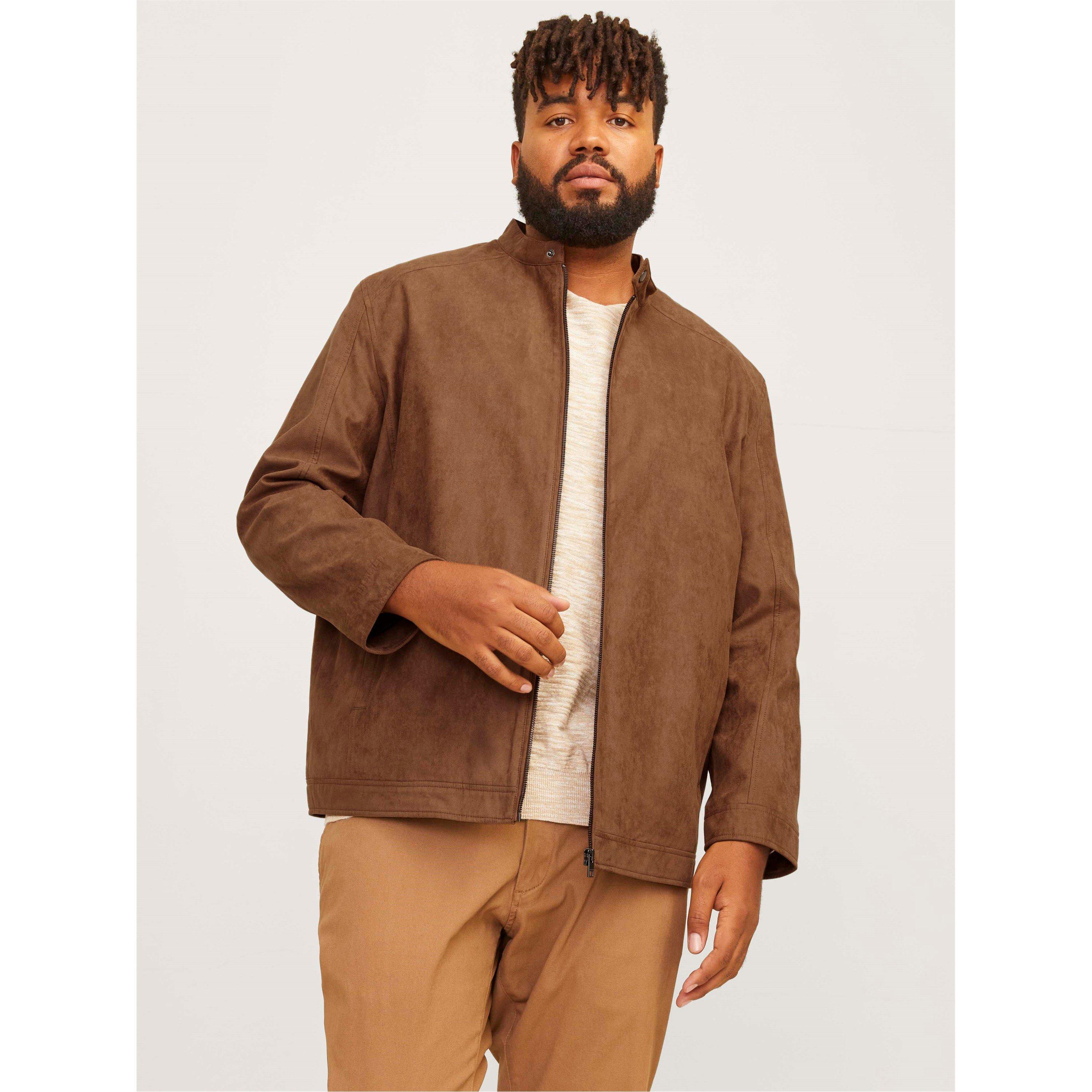 Cognac - Jack and Jones - Dylan Jacket Plus Size Mens - 2