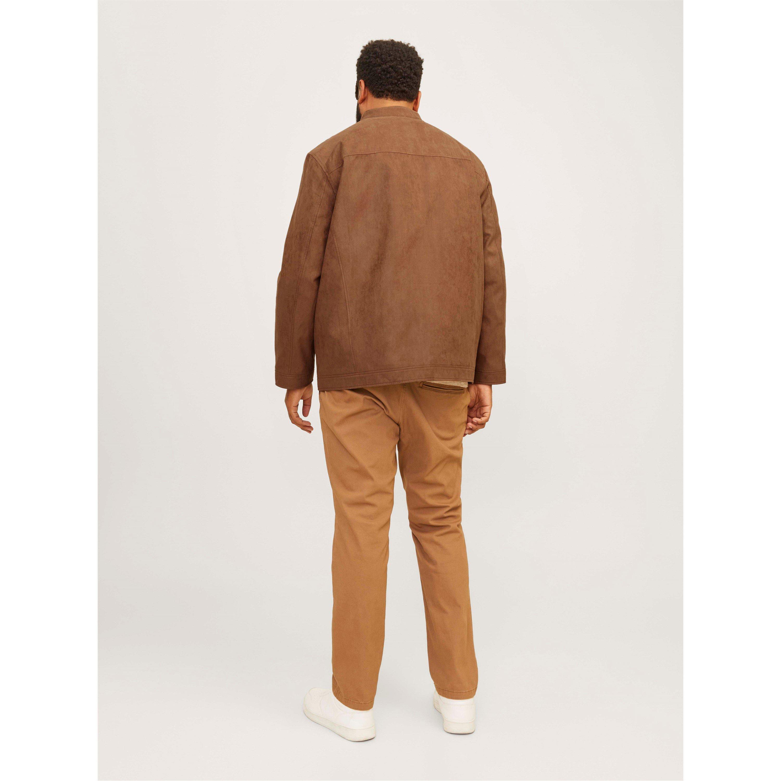 Cognac - Jack and Jones - Dylan Jacket Plus Size Mens - 3