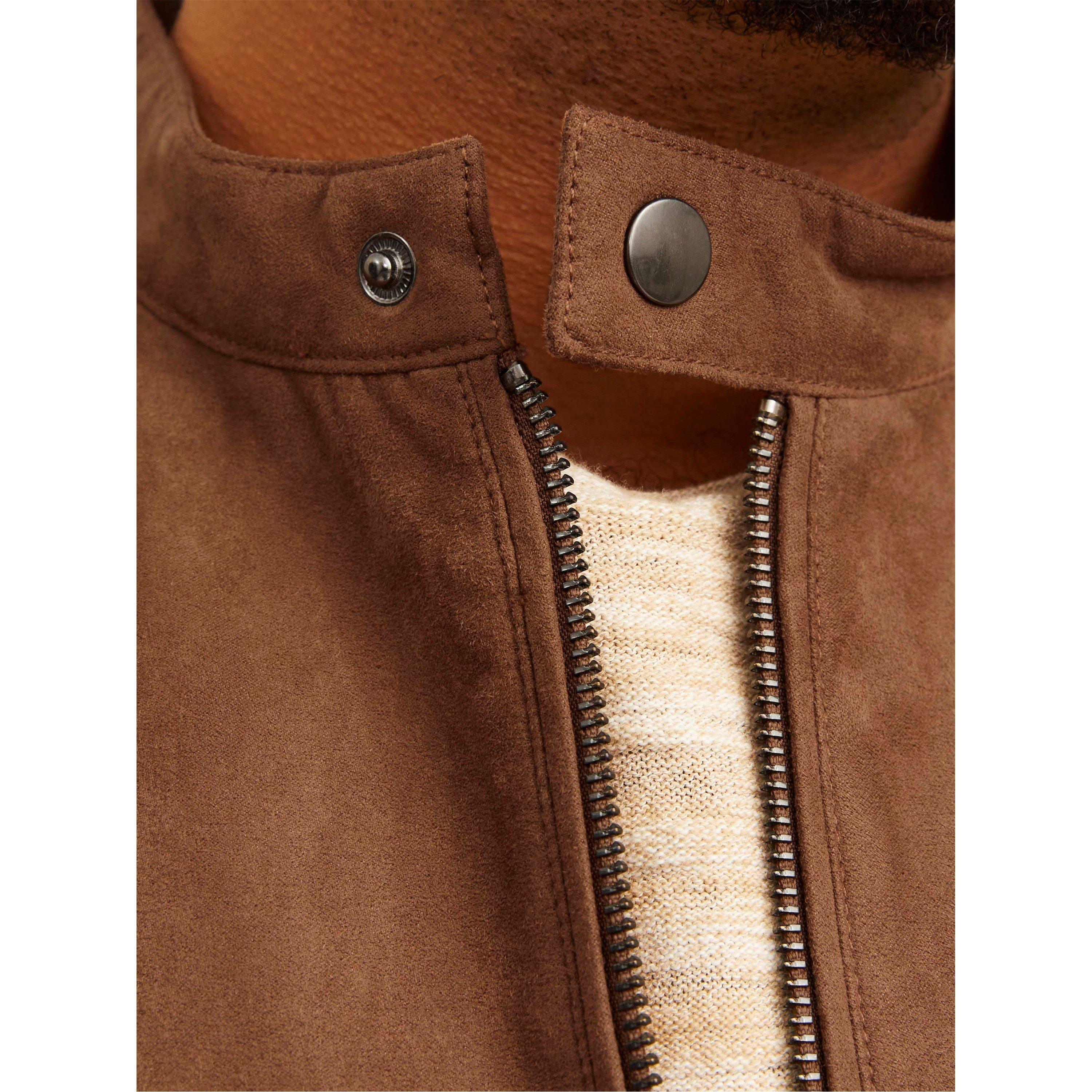 Cognac - Jack and Jones - Dylan Jacket Plus Size Mens - 4