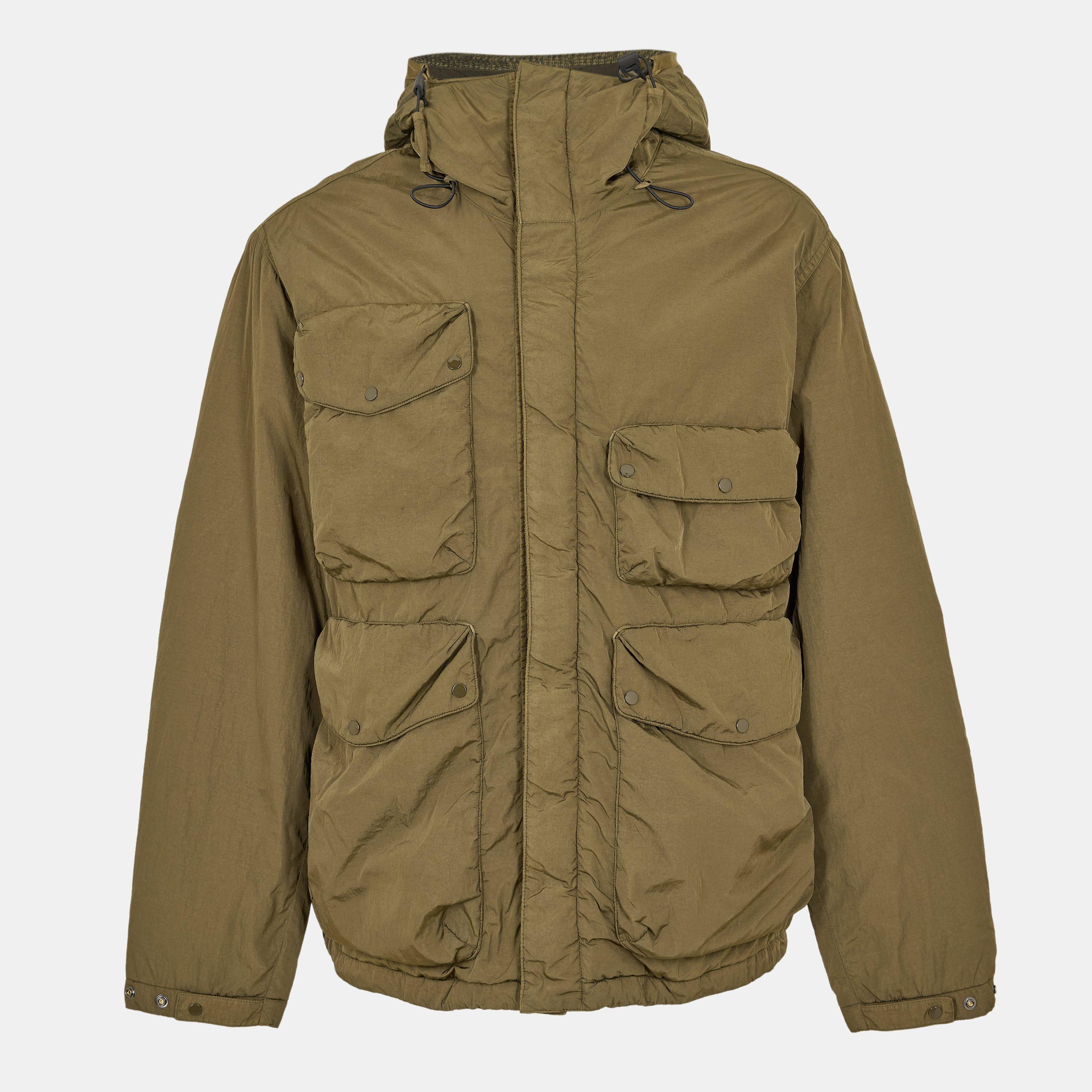 Cp Company Men's Chrome R Goggle Quilted Jacket - Ivy Green 683 - M (48)