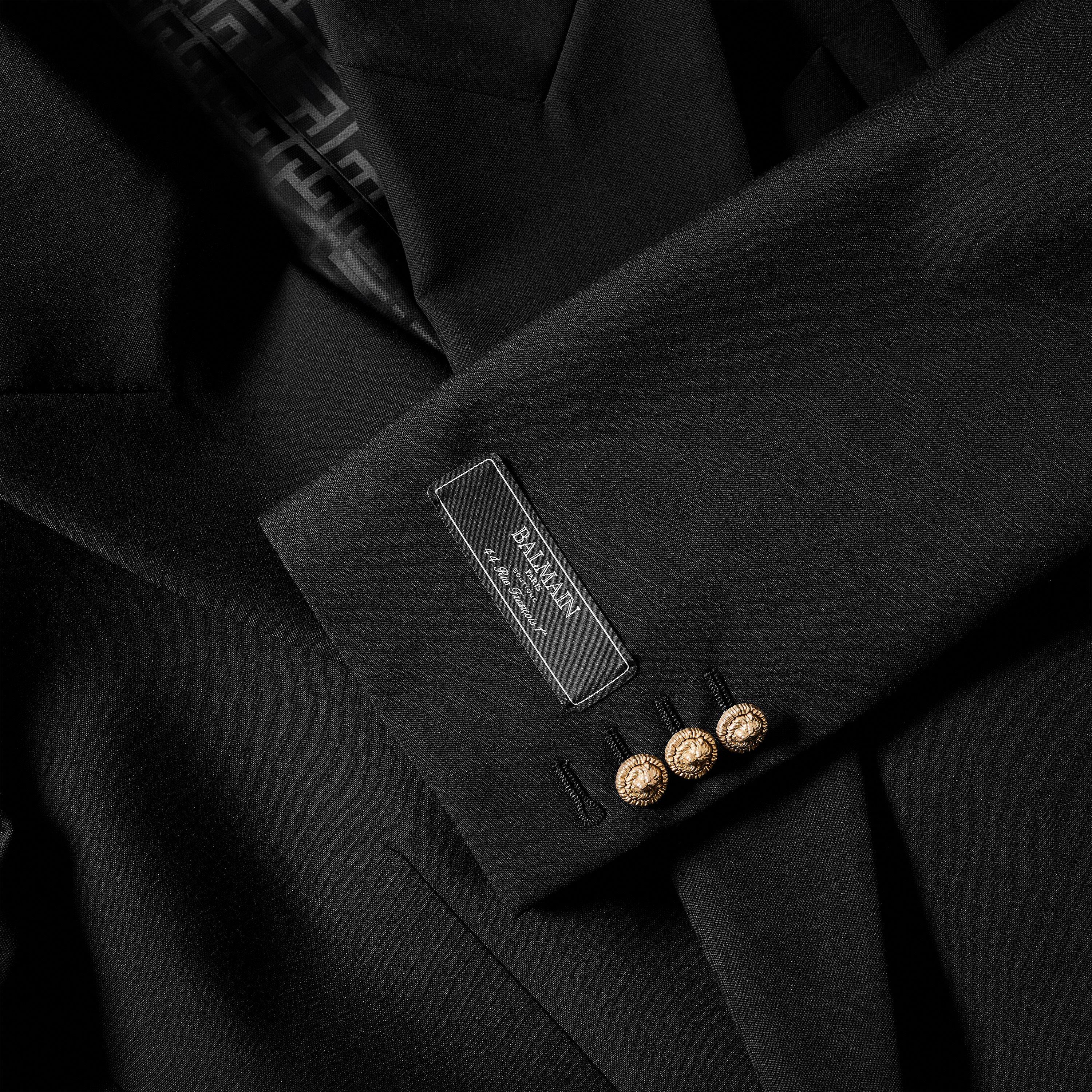 Black - Balmain - Men's Blazer - 3