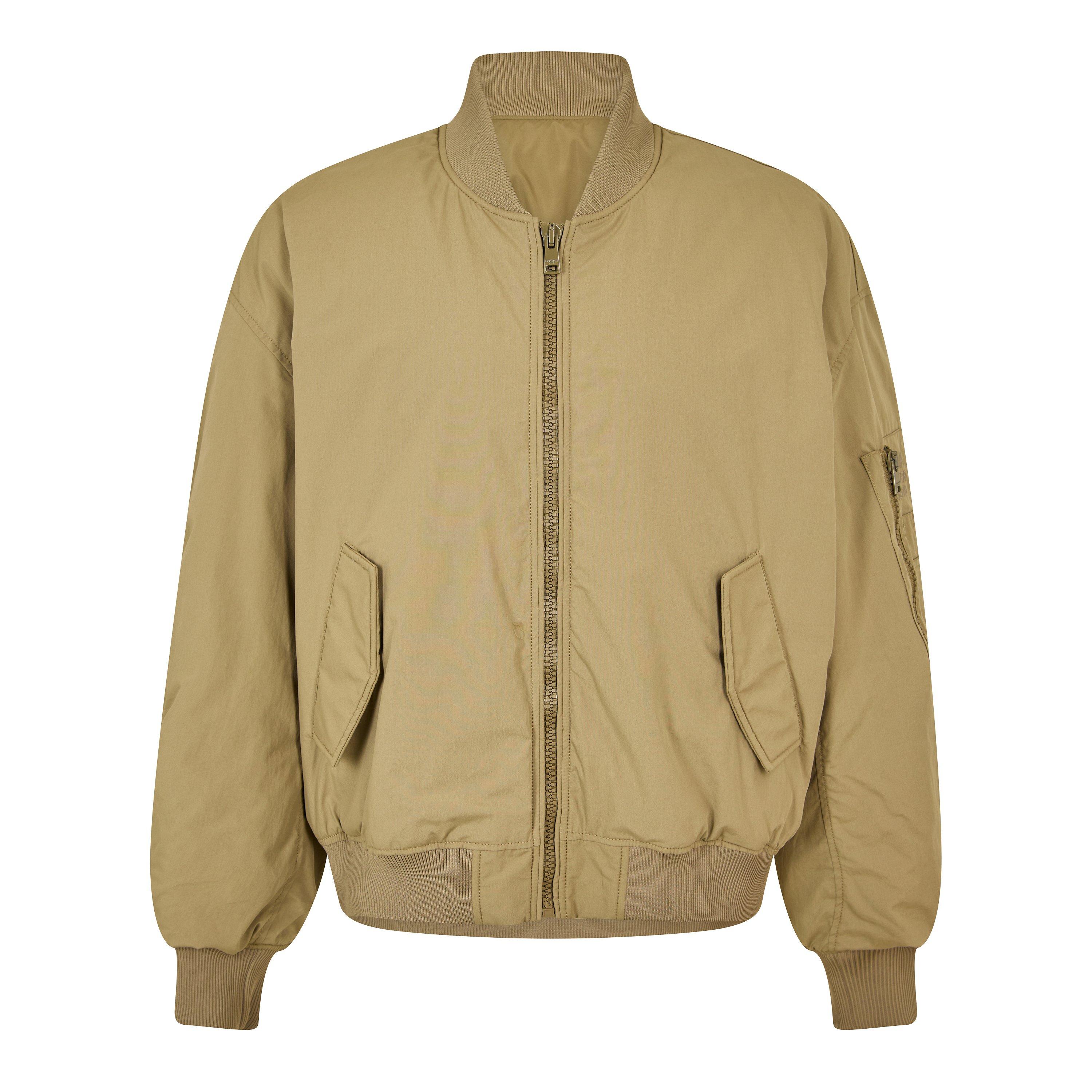 Beige - Balmain - Men's Bomber Jacket - 1