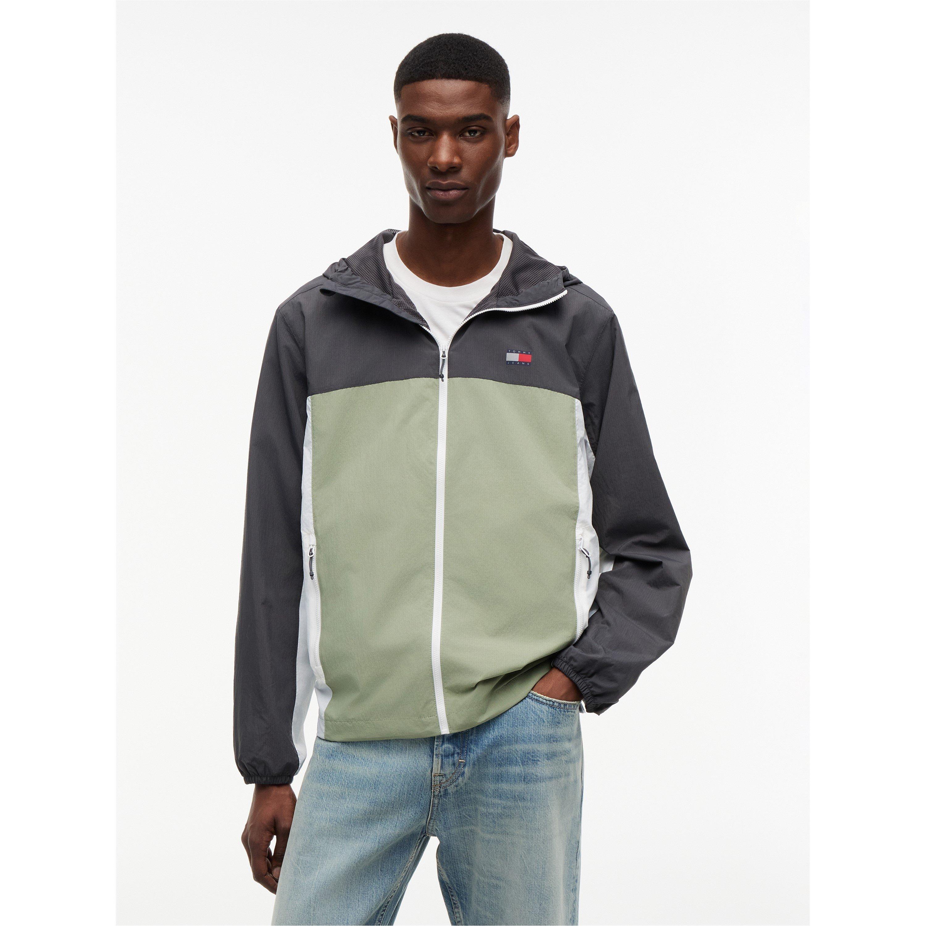 Sping Olive - Tommy Jeans - Men's Windbreaker - 2