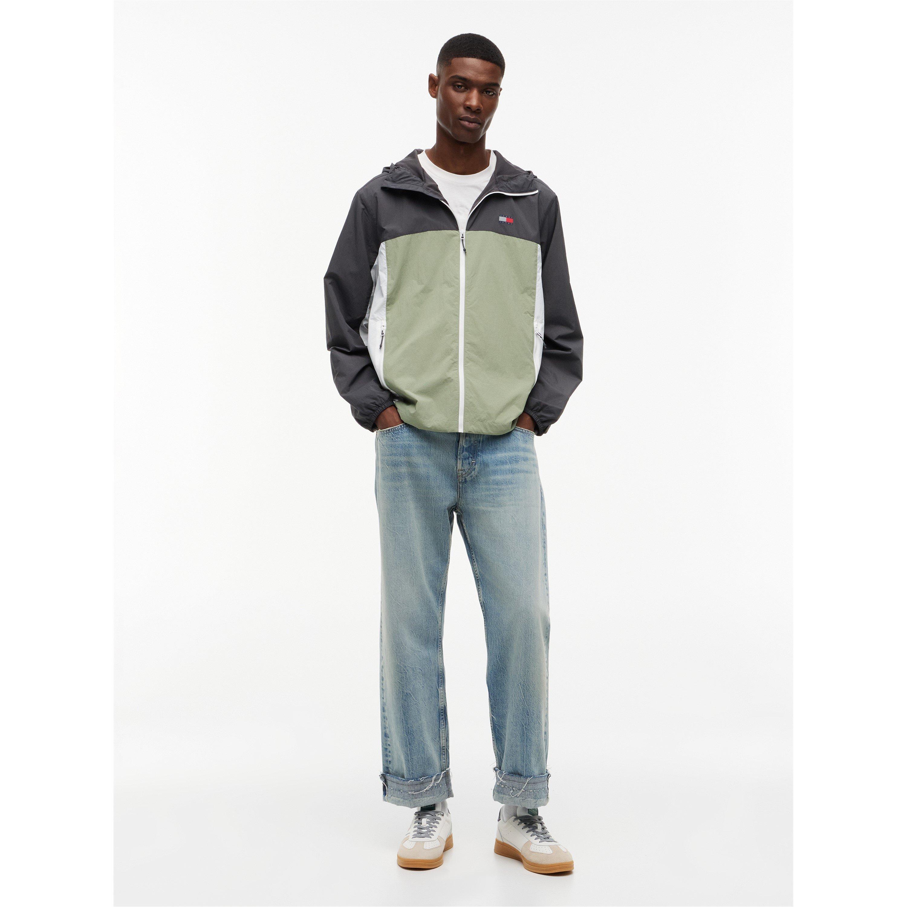 Sping Olive - Tommy Jeans - Men's Windbreaker - 3