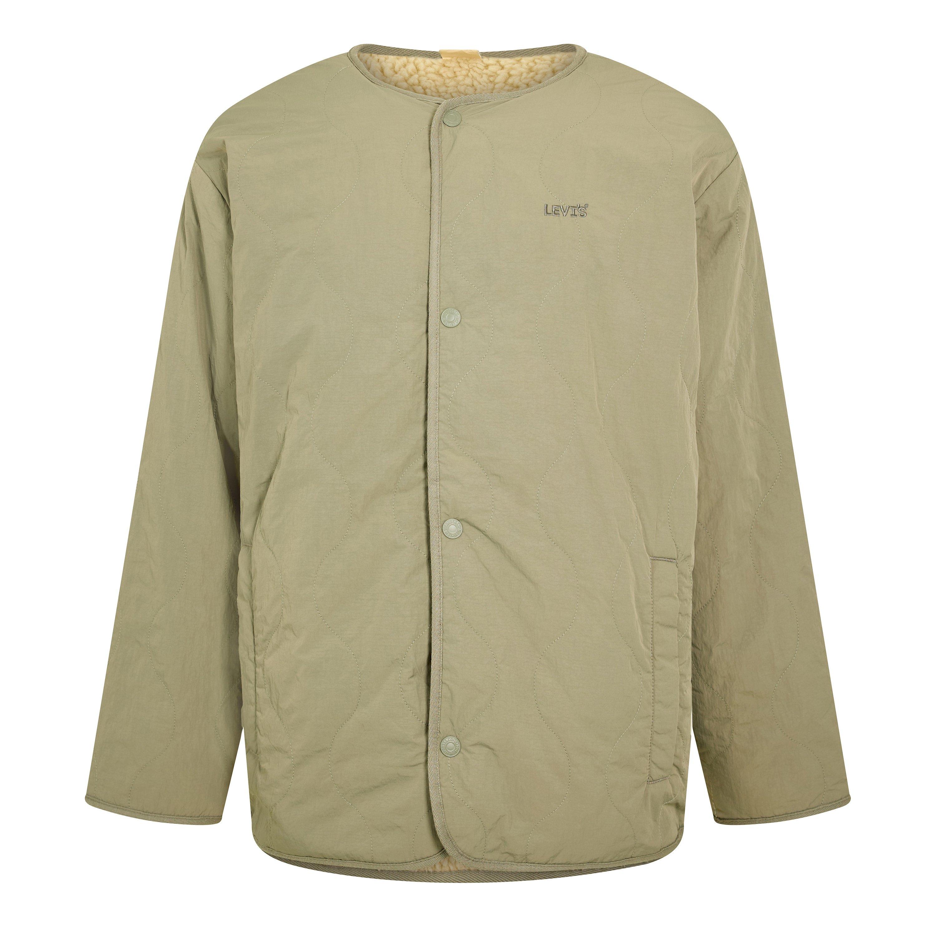 Levis Men's Abbotts Reversible Filled Sherpa Jacket - Smokey Olive - XS