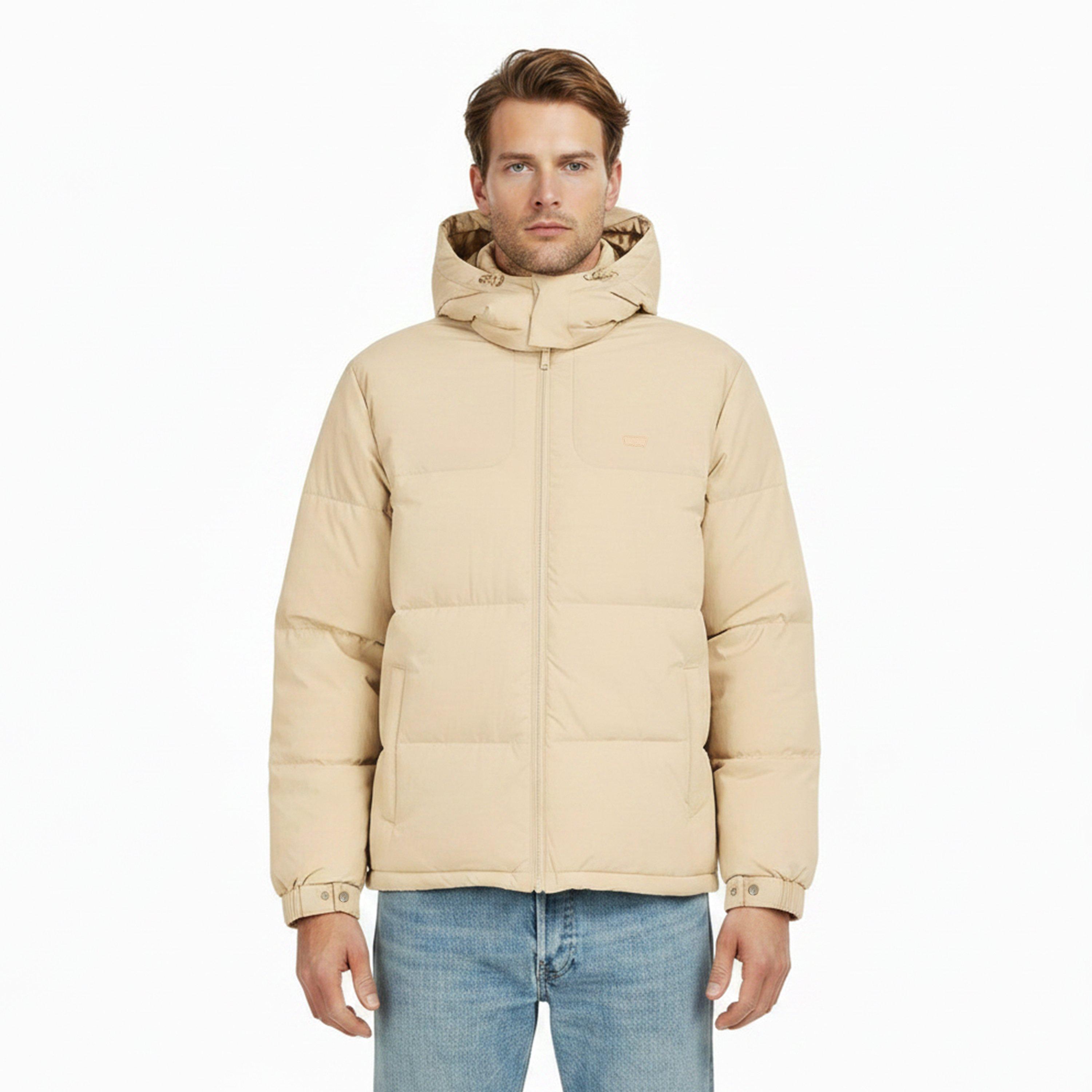 Safari - Levis - Men's Rockridge Short Safari Medium Puffer Jacket - 3