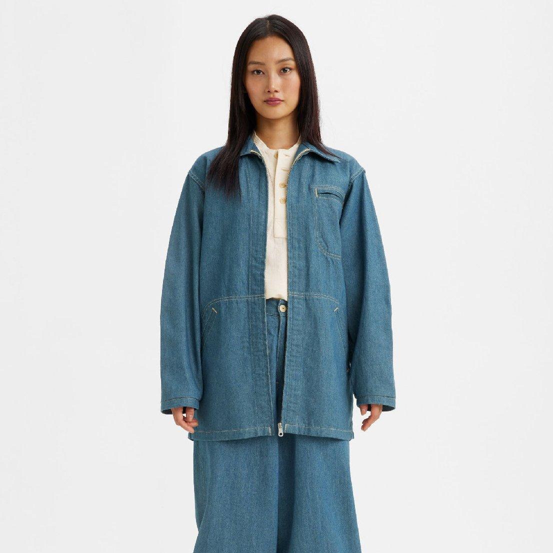 Blue Indigo Rns - Levis - Levis Df Short Coat Sn99 - 3