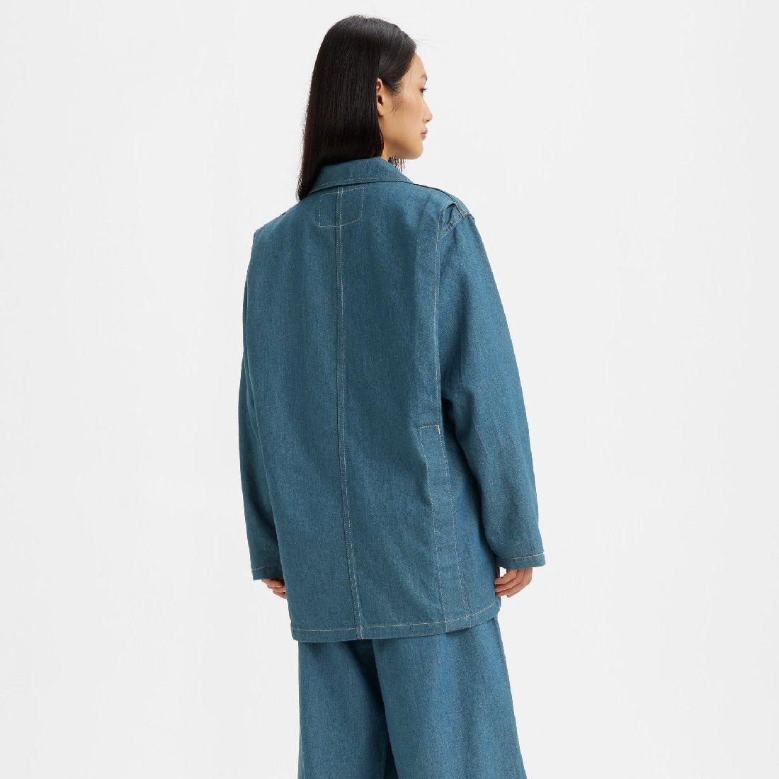 Blue Indigo Rns - Levis - Levis Df Short Coat Sn99 - 4