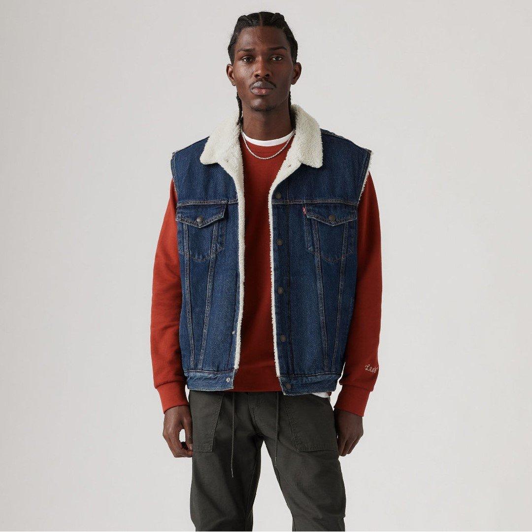 Oahe Tides Shrp - Levis - Levis Slvless Sherpa Sn99 - 2