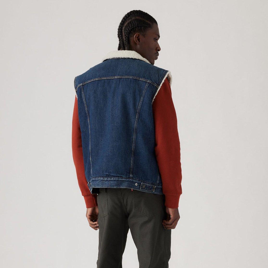 Oahe Tides Shrp - Levis - Levis Slvless Sherpa Sn99 - 3