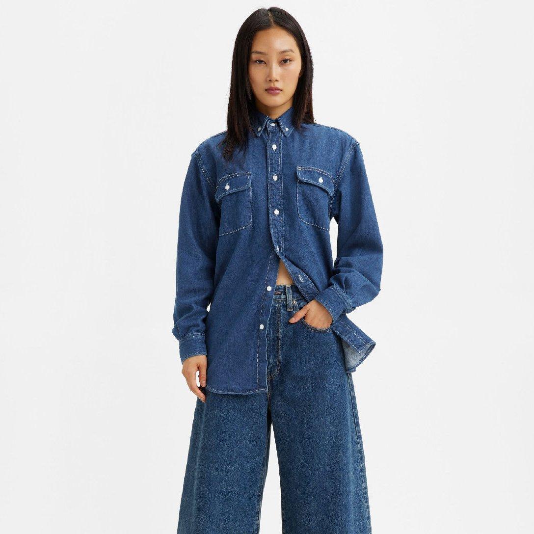 Lombard Indigo - Levis - Levis Lmc Classic Denim Shirt Z7679 - 2