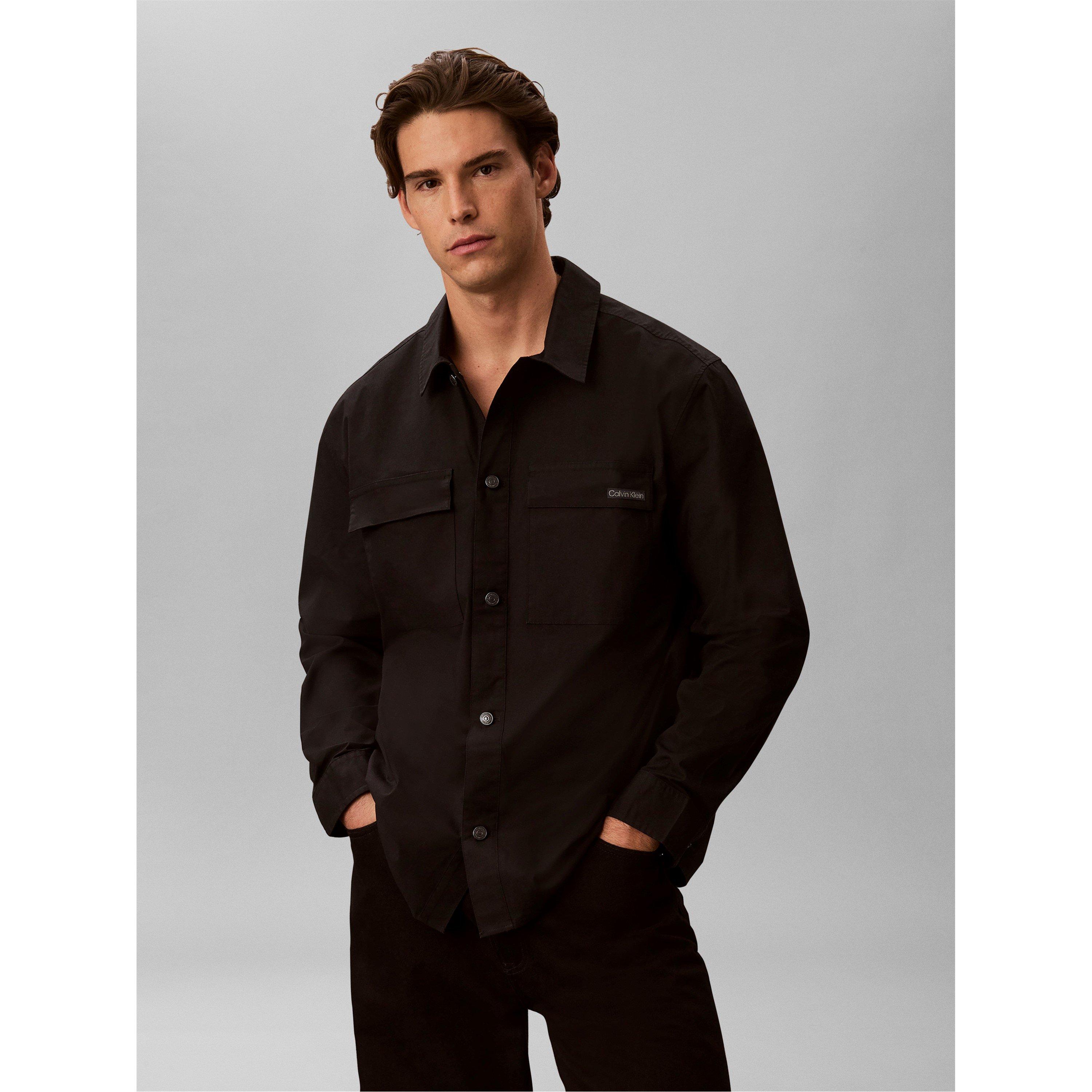 Black - Calvin Klein Jeans - Men's Overshirt - 2