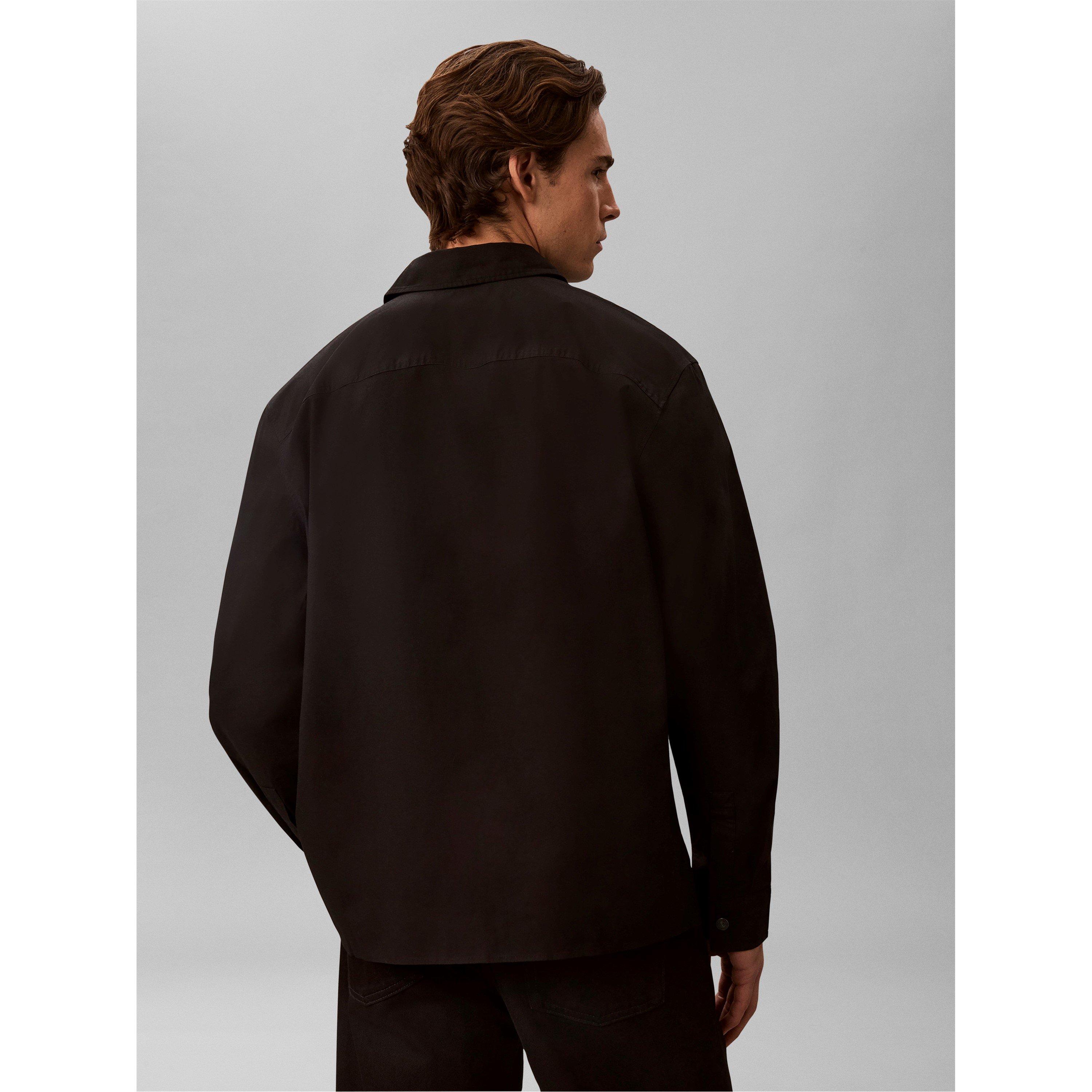 Black - Calvin Klein Jeans - Men's Overshirt - 5