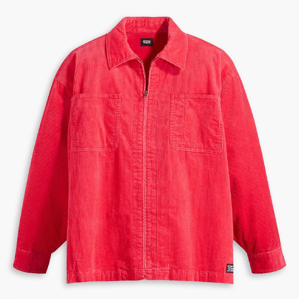 Levis Men's Skate Cord Overshirt - Raspberry - XL