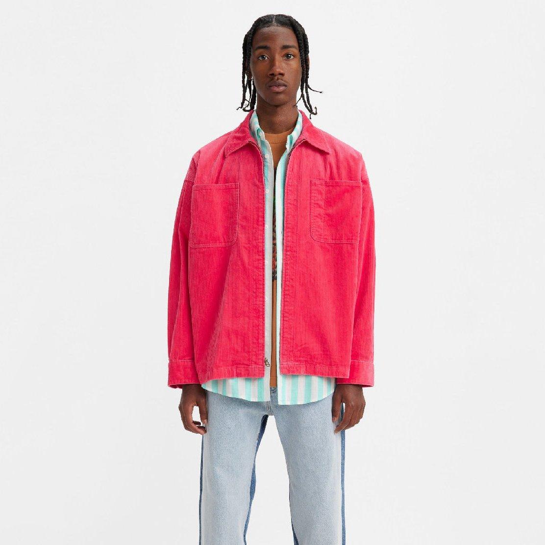 Framboos - Levis - Levis Skte Cord Coat Sn99 - 3