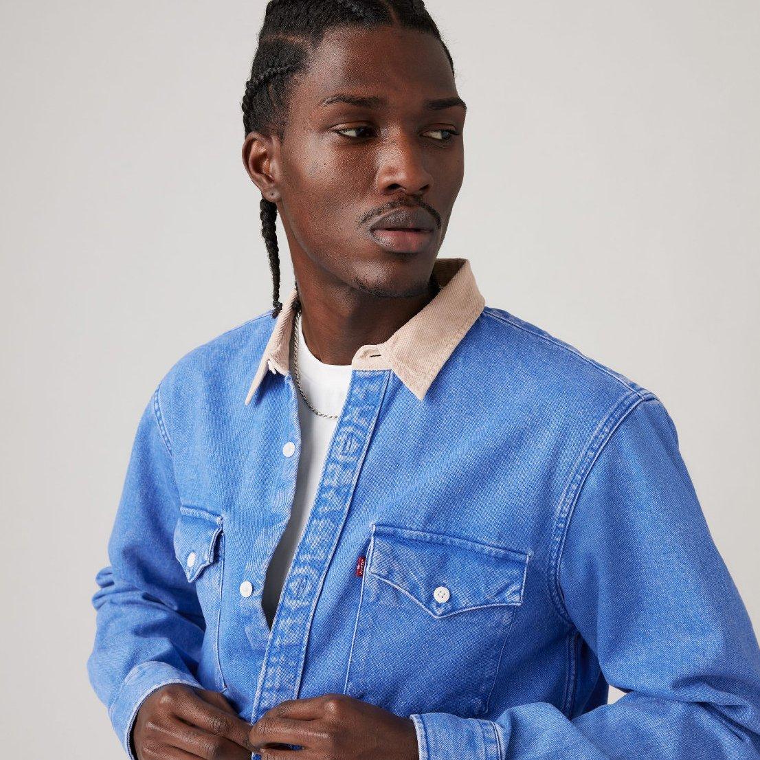 Levis | Men's Relaxed Western Overshirt | Sports Direct