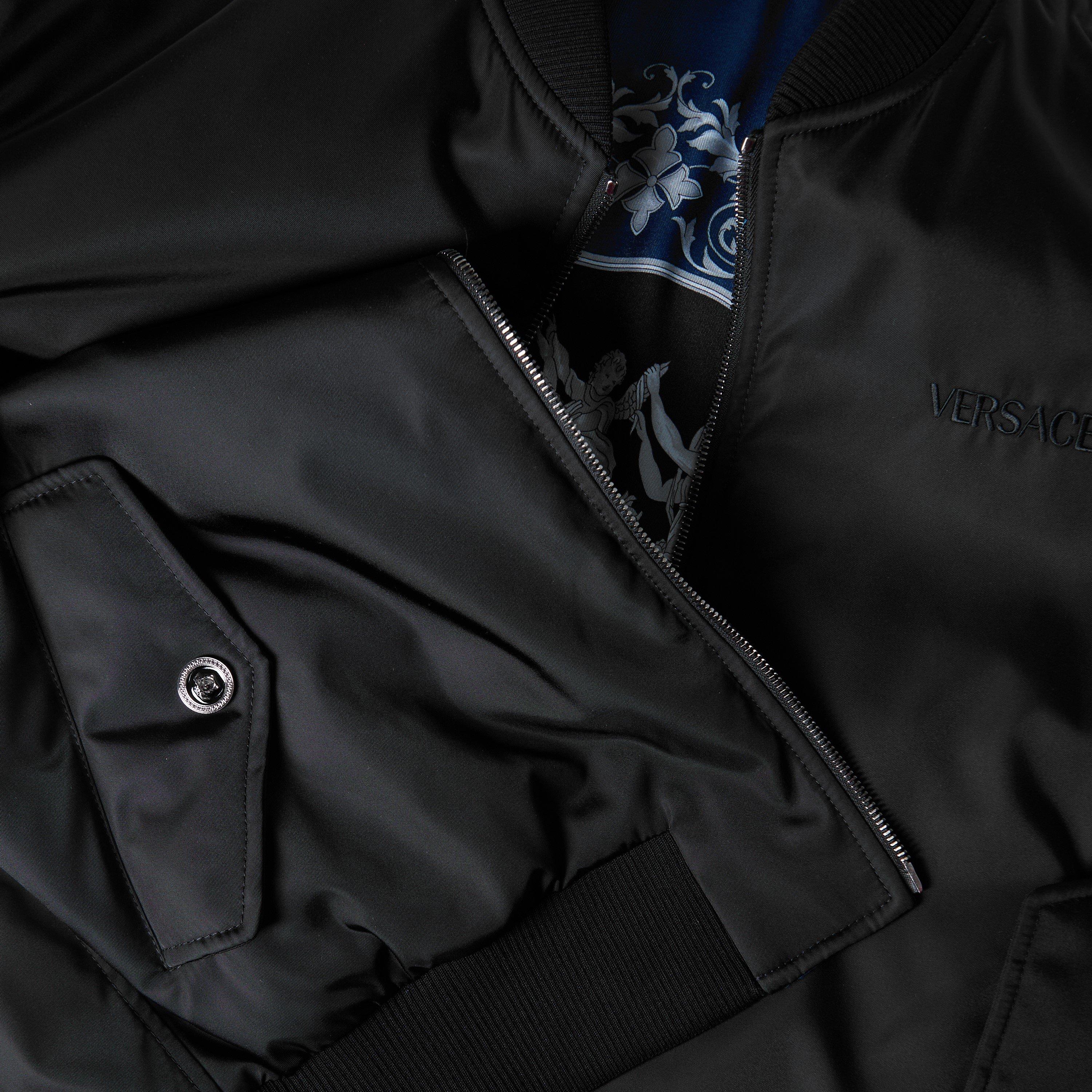 Black/Petrol - Versace - Versace RvrsBmb Jkt Sn61 - 3