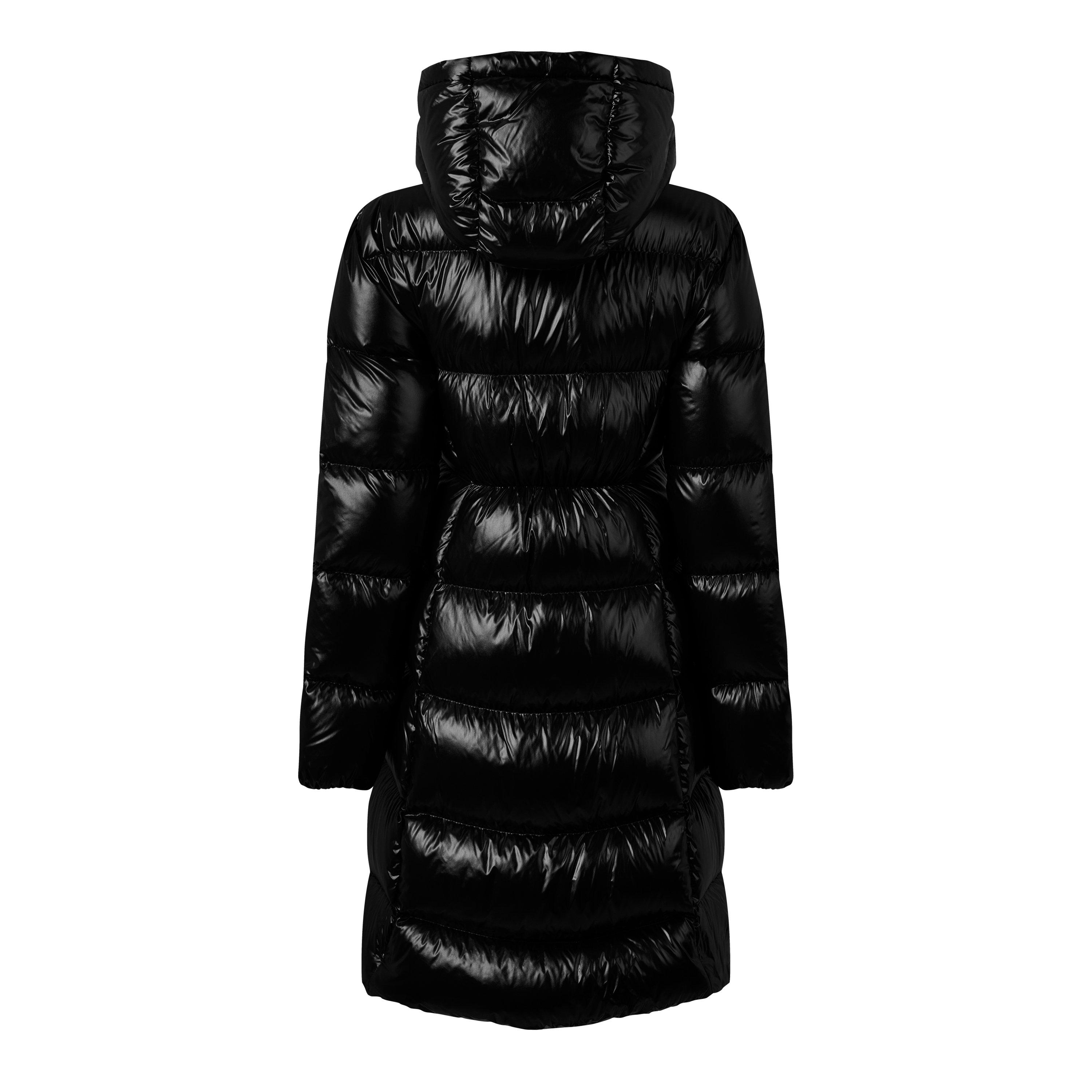 Black 999 - Moncler - Women's Bellevue Water Resistant Down Short Puffer Jacket - 6
