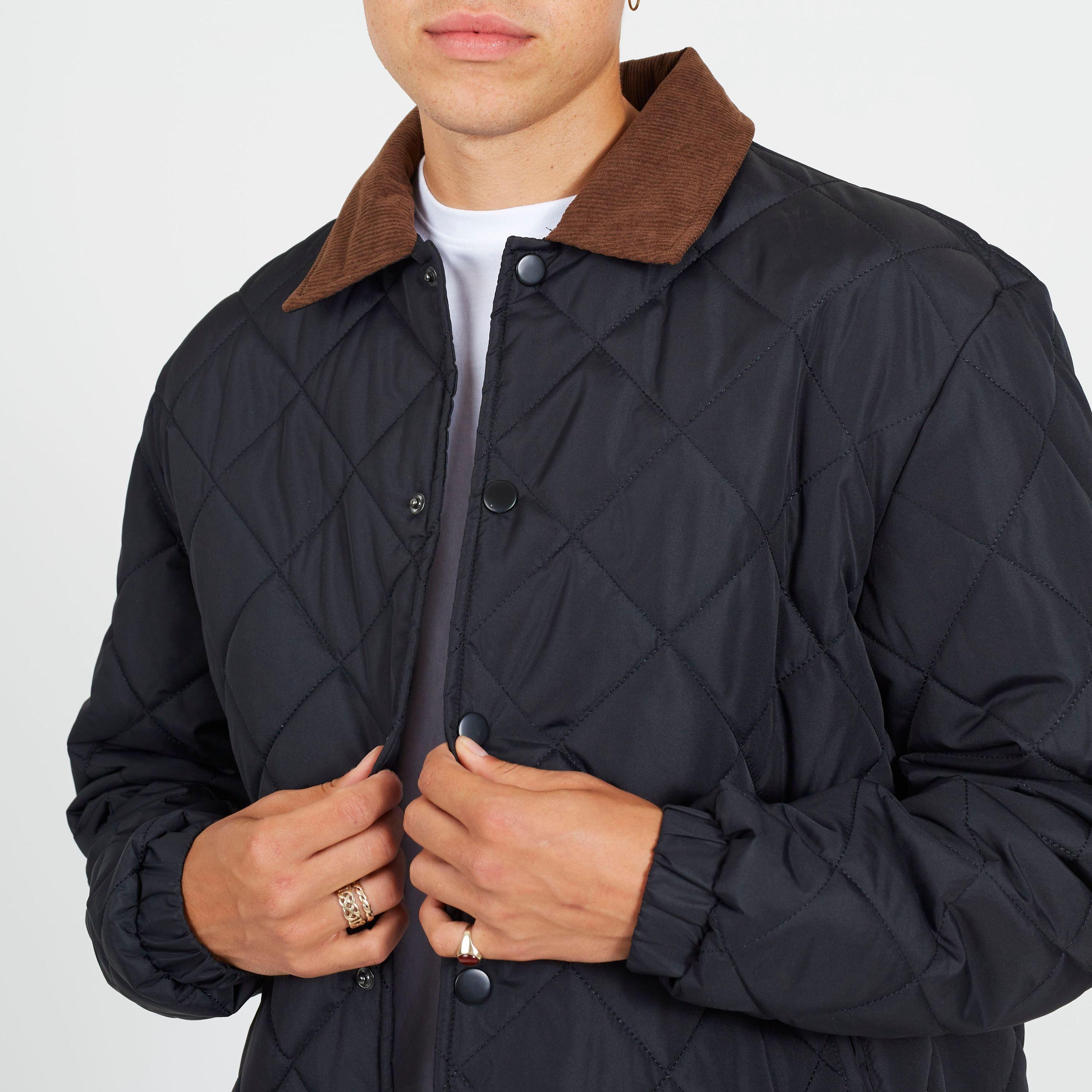 Schwarz - Brave Soul - Coach Jacket Sn62 - 3