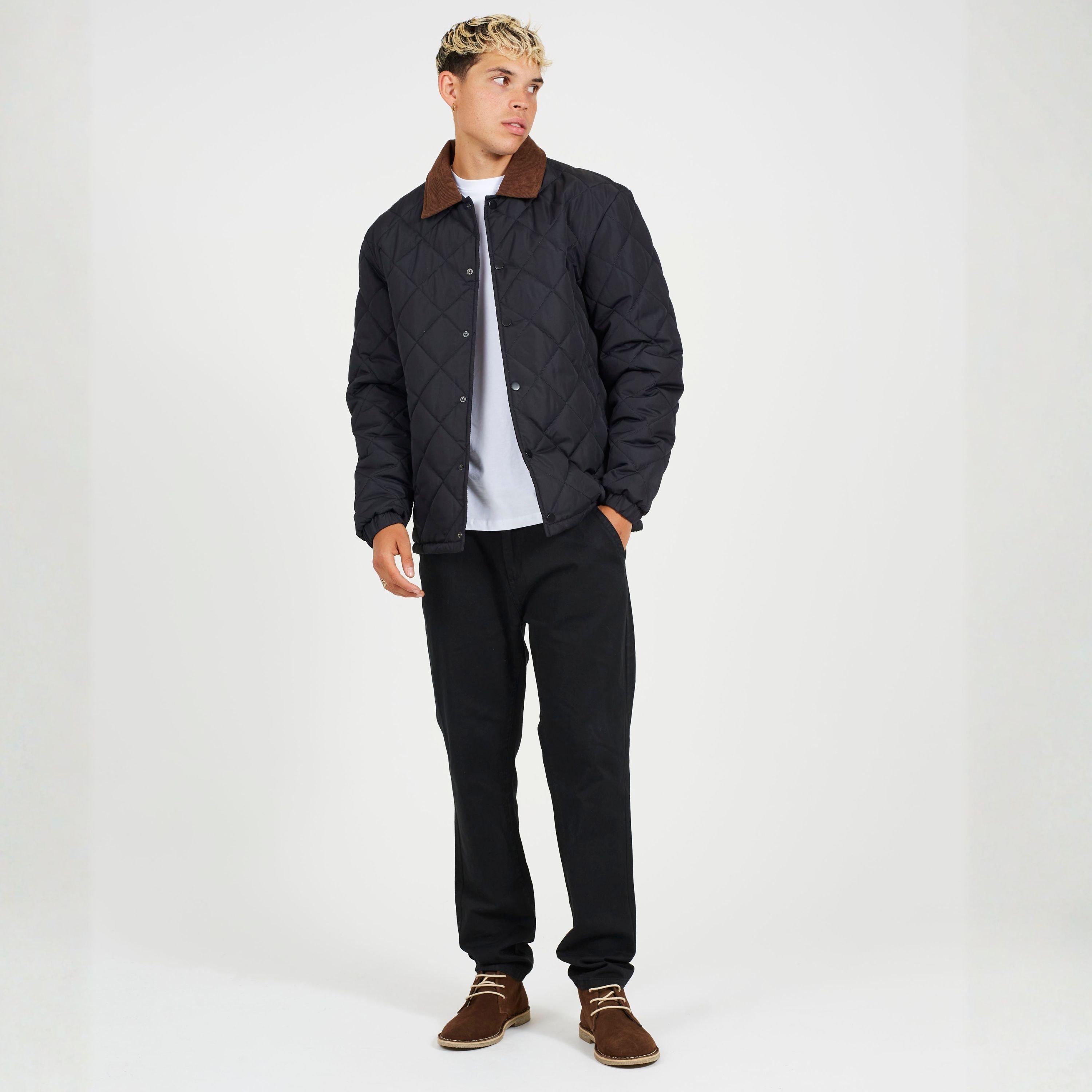 Schwarz - Brave Soul - Coach Jacket Sn62 - 4