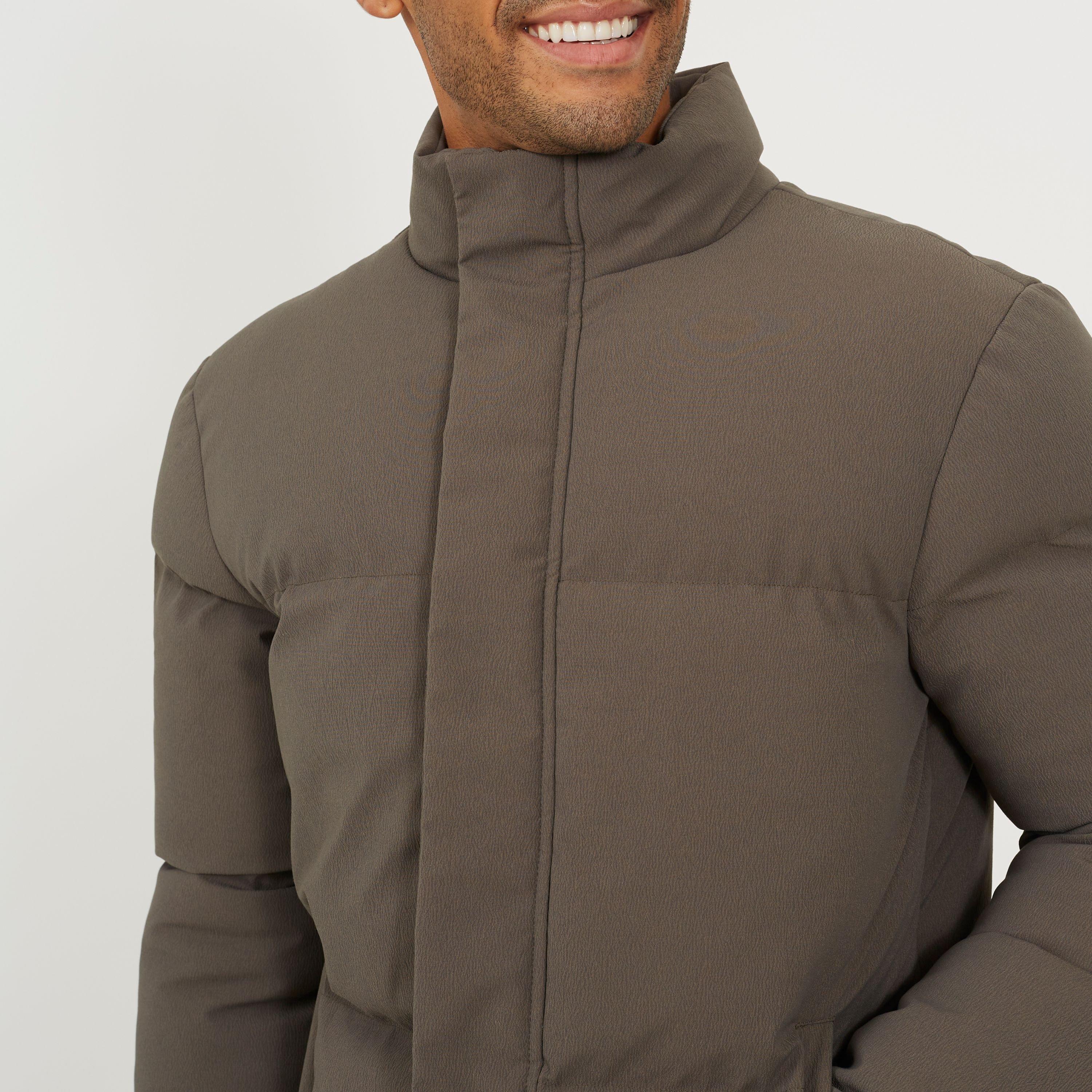 Taupe - Brave Soul - Padded Jacket Sn62 - 3