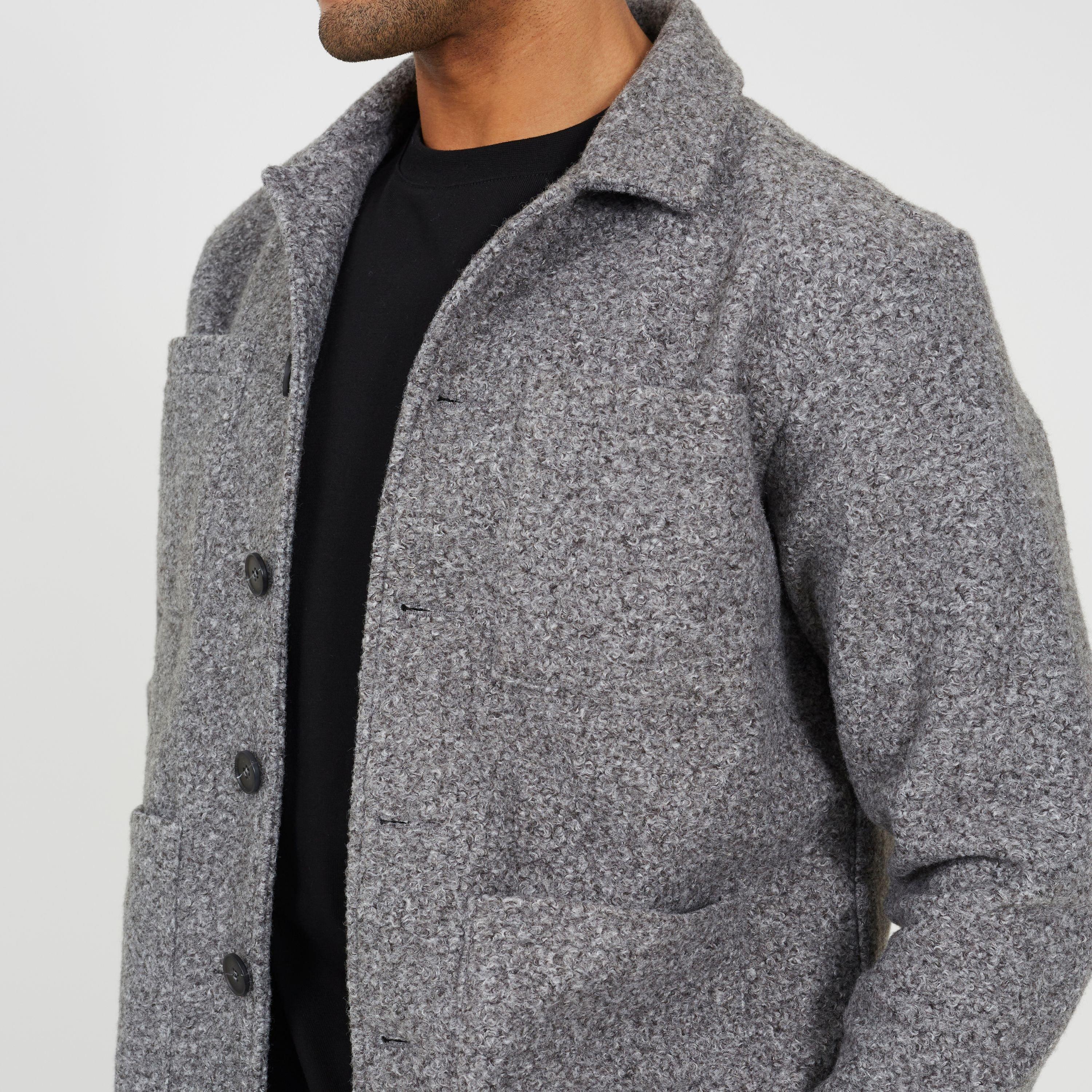 Grey - Brave Soul - Boucle Shacket Sn62 - 3
