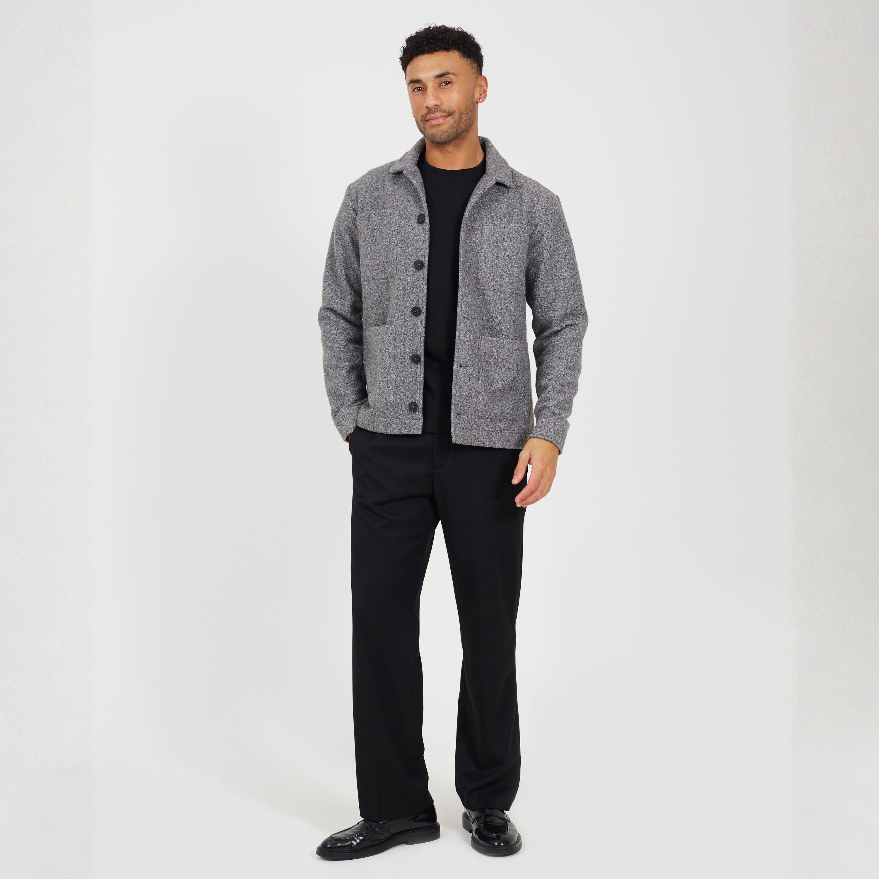 Grey - Brave Soul - Boucle Shacket Sn62 - 4